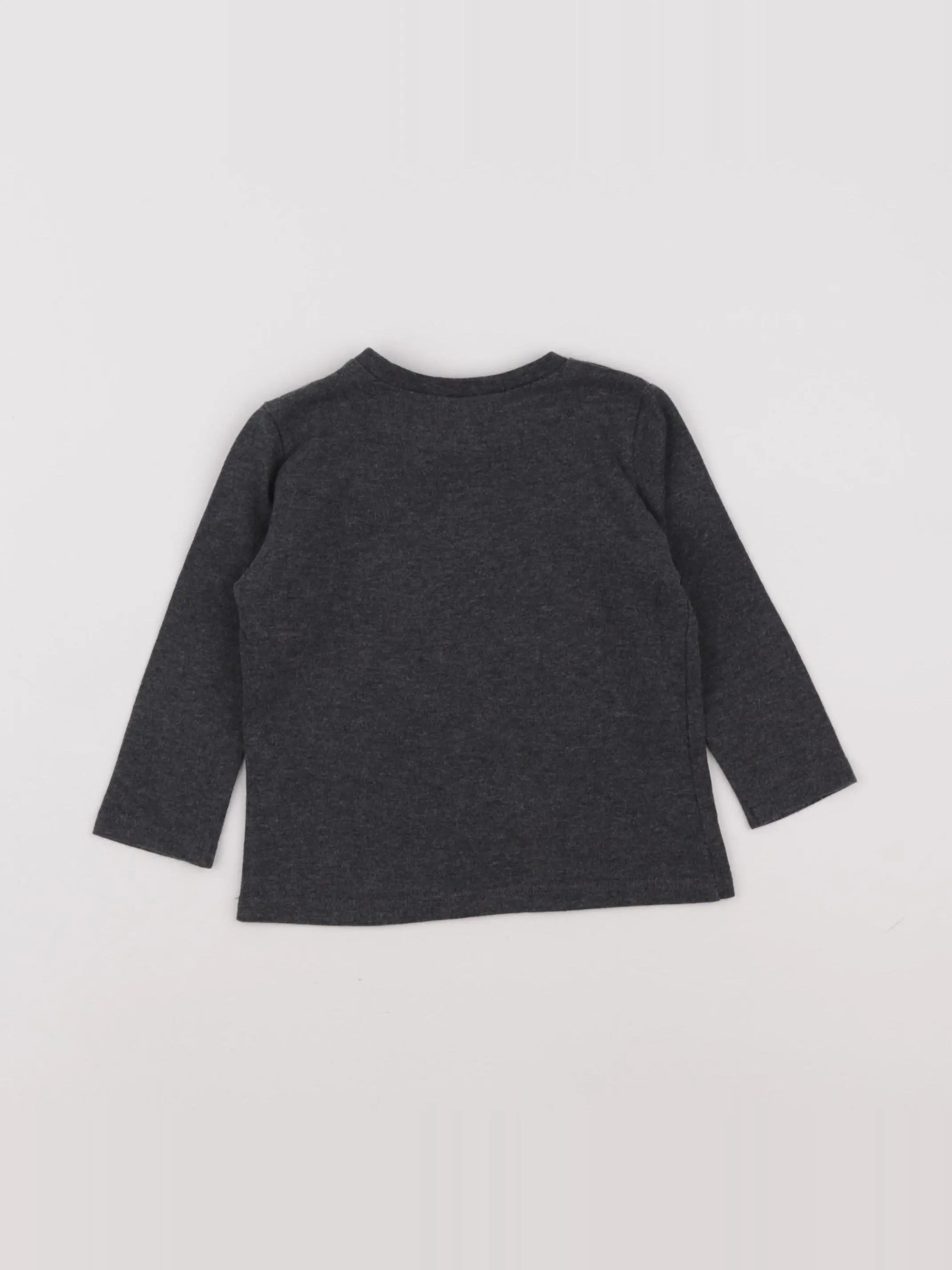 IKKS - tee-shirt gris - 12 mois