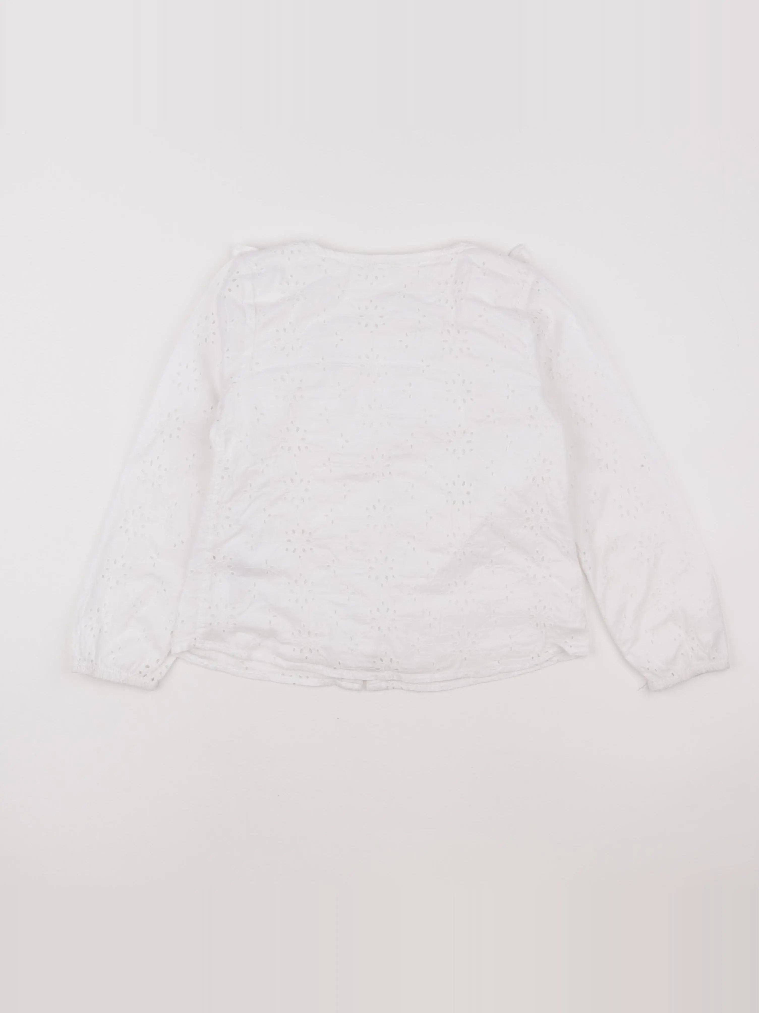 Vertbaudet - blouse blanc - 8 ans