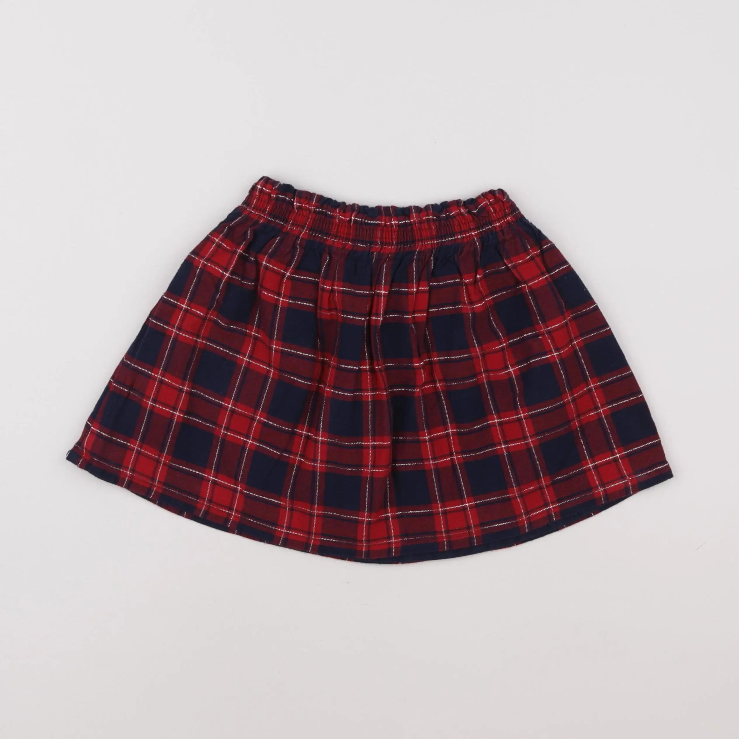 Vertbaudet - jupe rouge - 8 ans