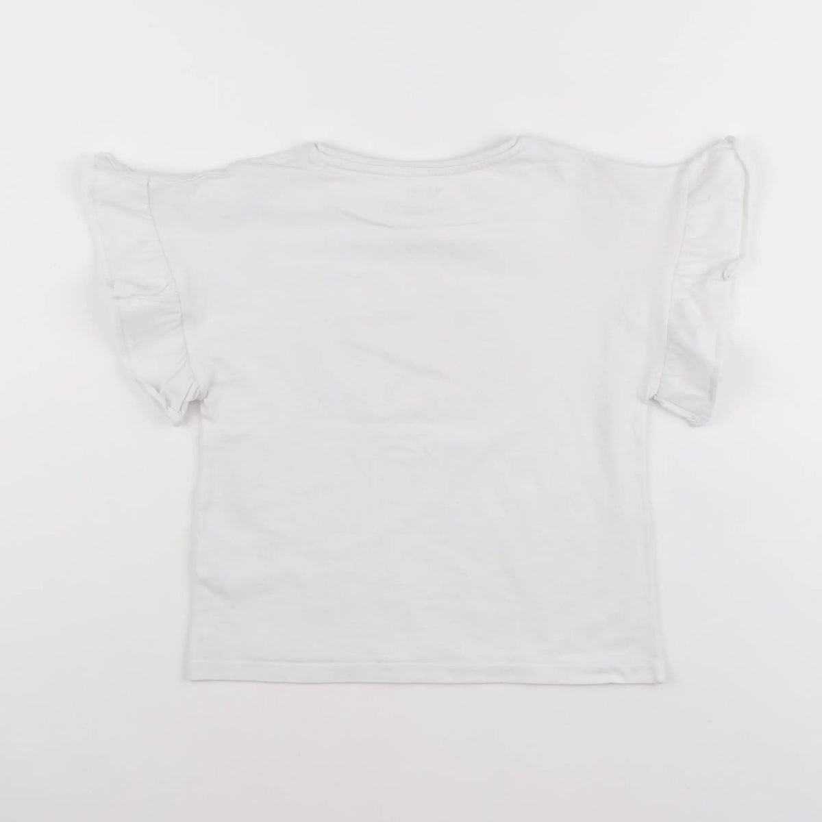 Vertbaudet - tee-shirt blanc - 8 ans