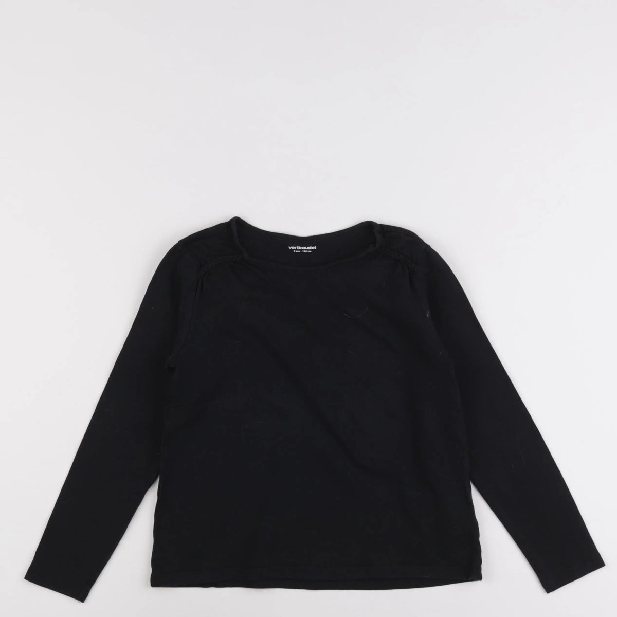 Vertbaudet - tee-shirt noir - 8 ans