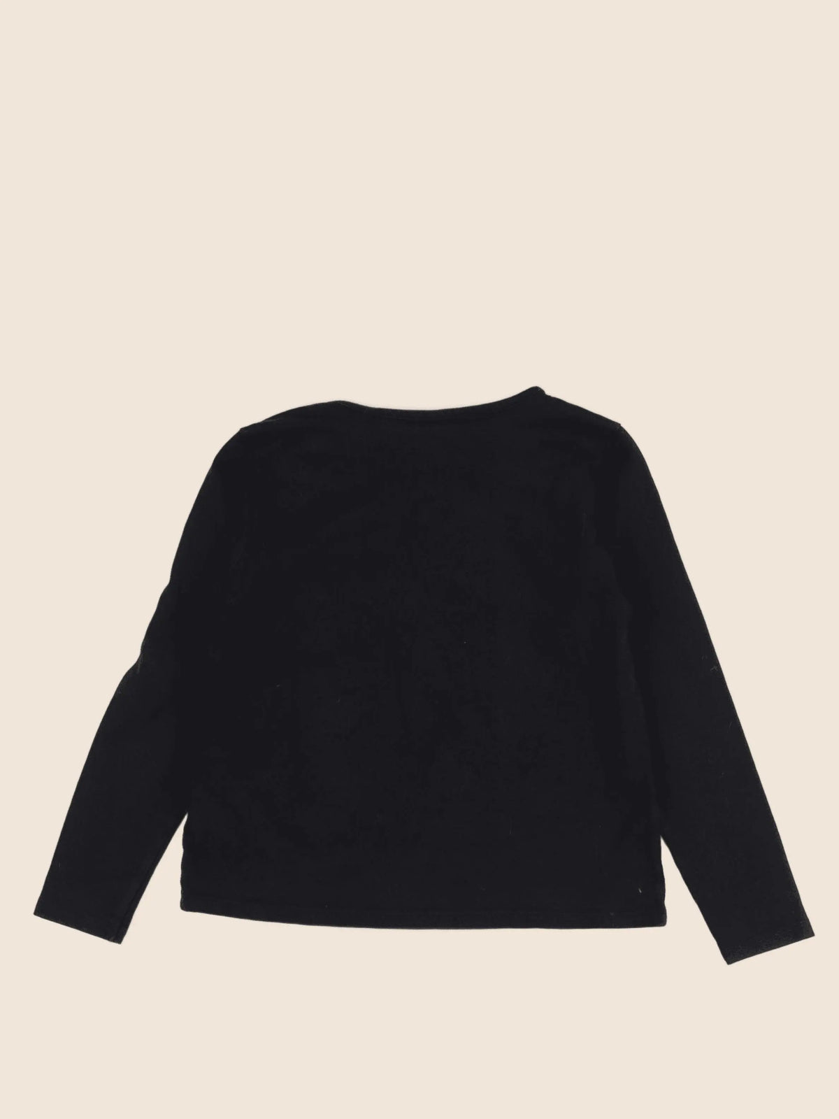 Vertbaudet - tee-shirt noir - 8 ans