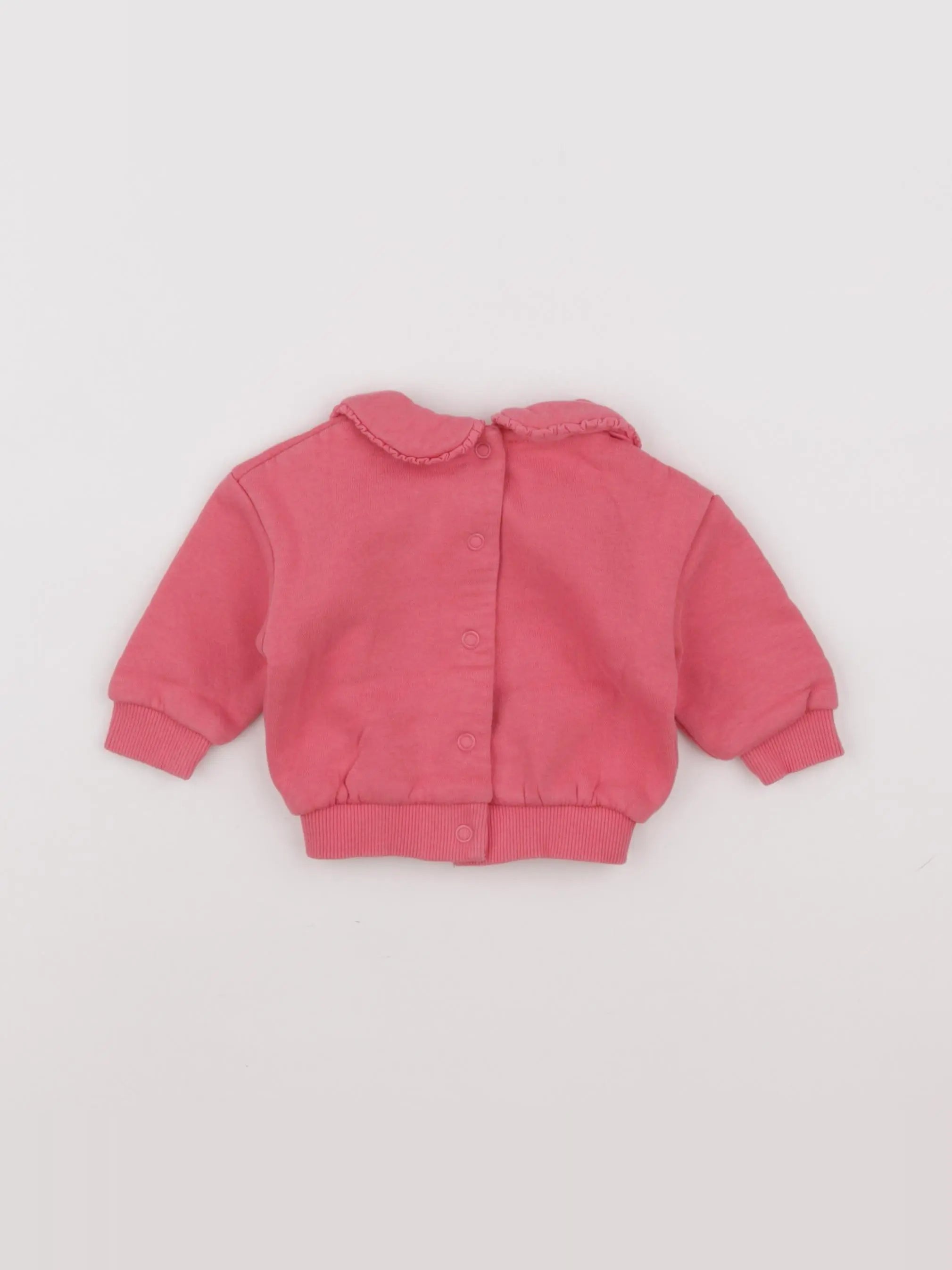 Tape à l'oeil - sweat rose - 3 mois