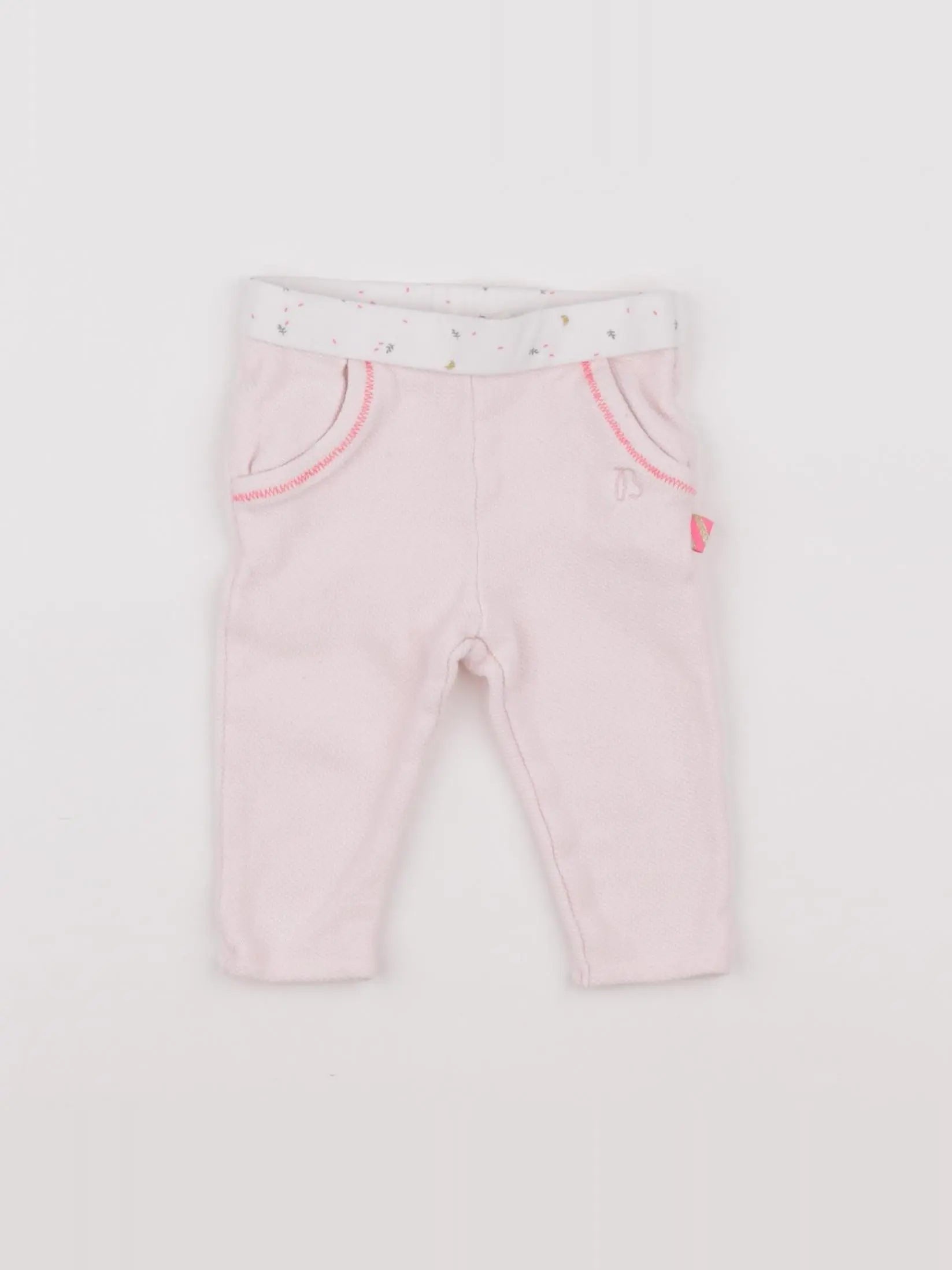 Billie Blush - pantalon rose - 6 mois