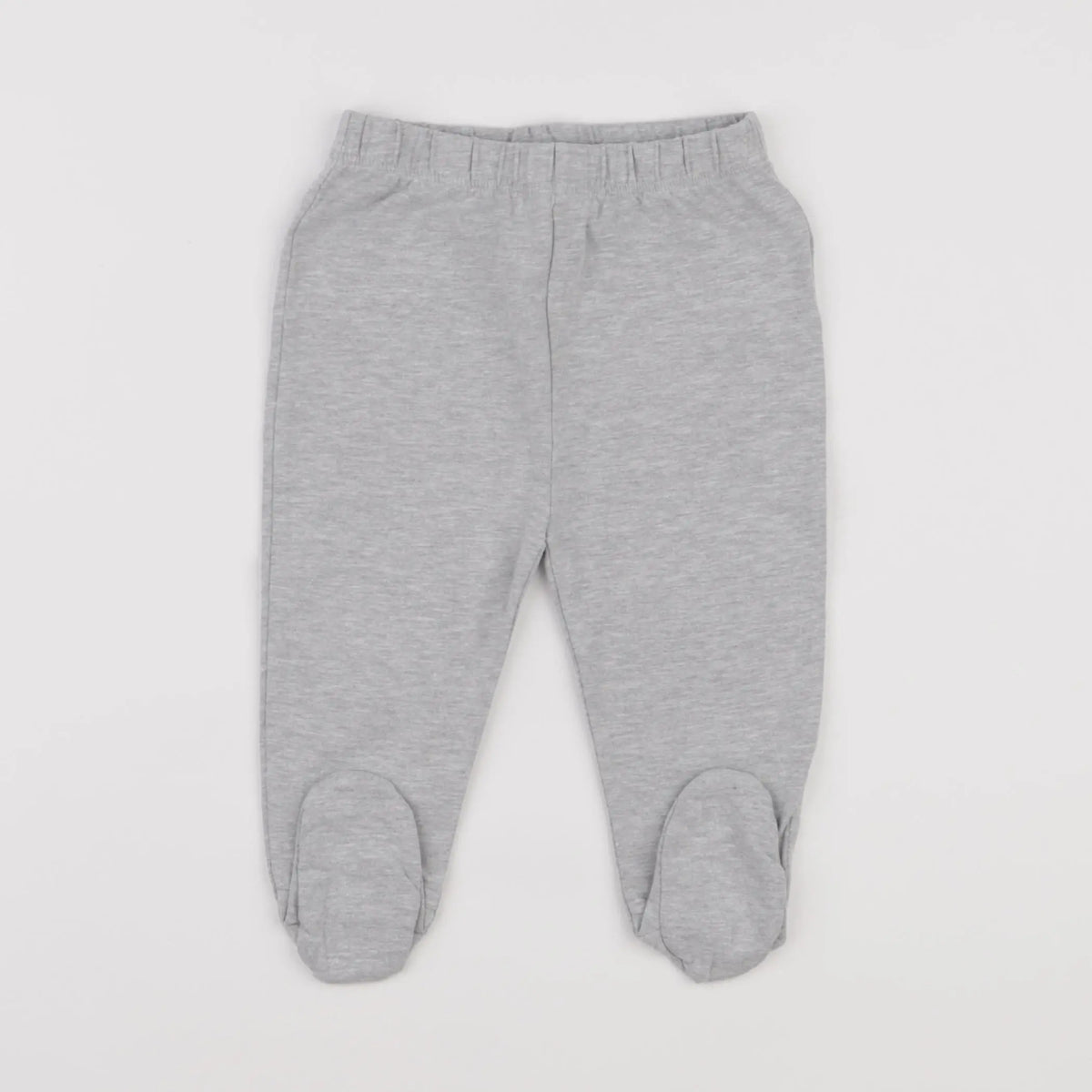 Vertbaudet - legging gris - 12 mois