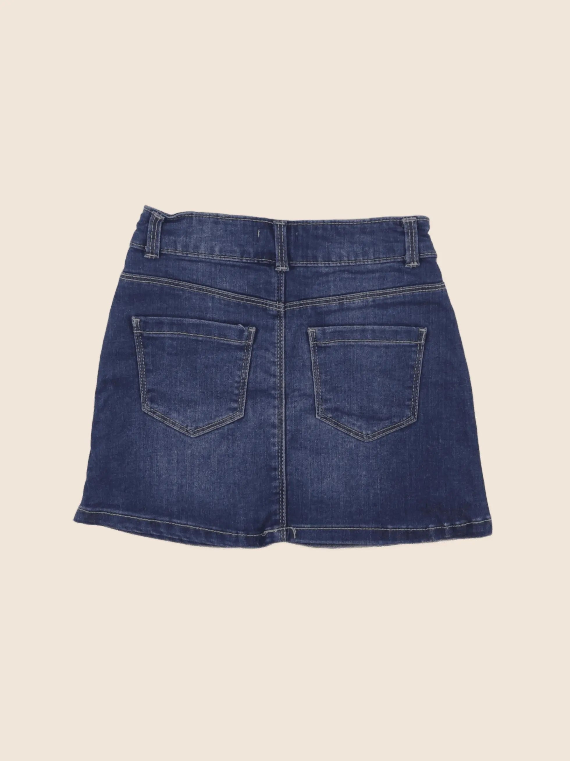 Vertbaudet - jupe bleu - 7 ans