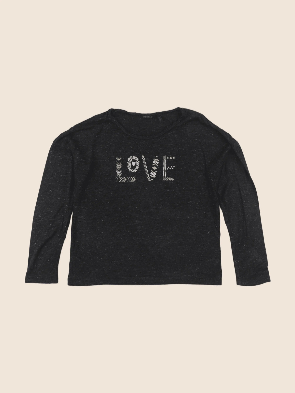 IKKS - tee-shirt gris, or - 6 ans