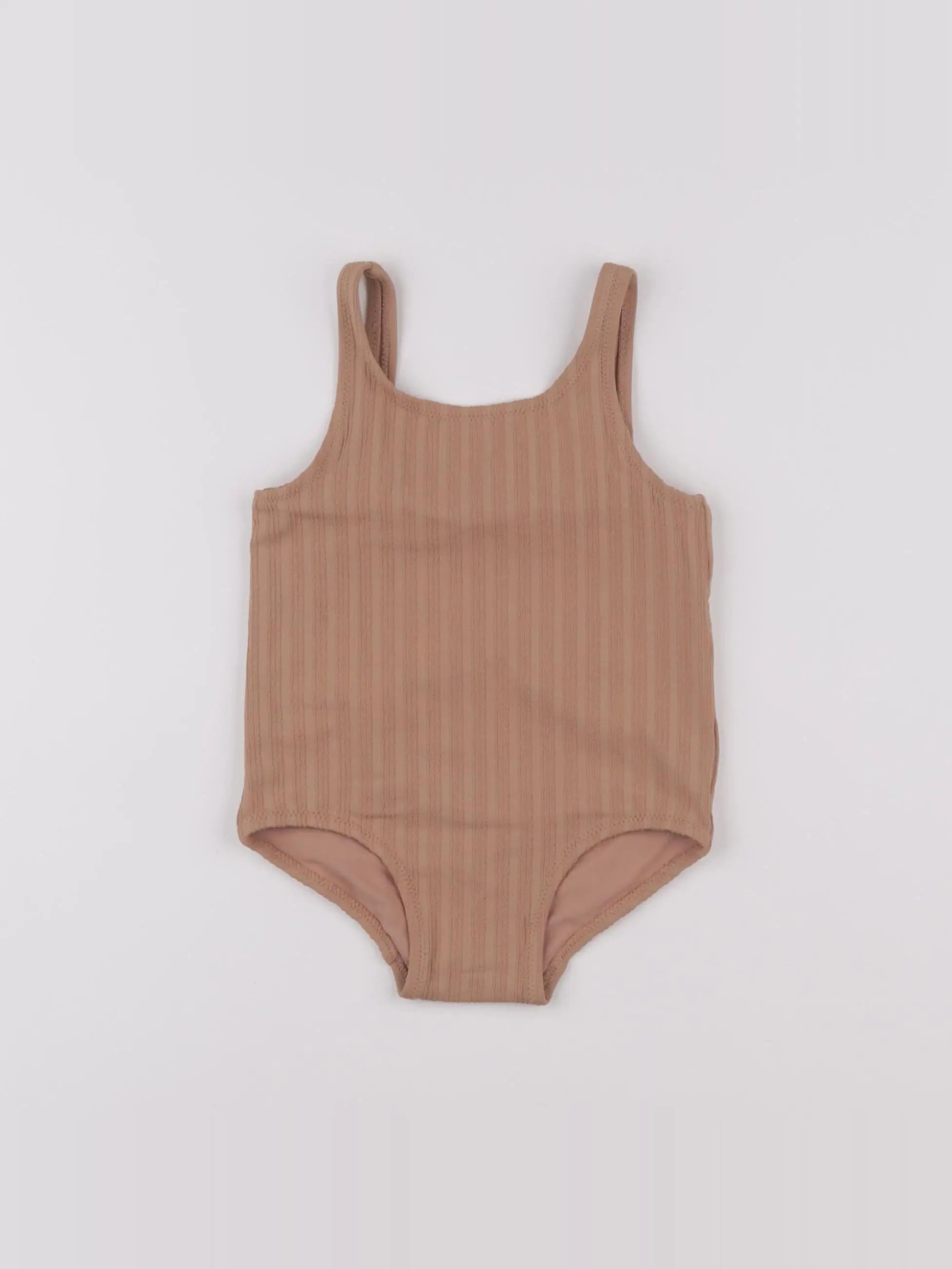 H&M - maillot de bain marron - 12/18 mois