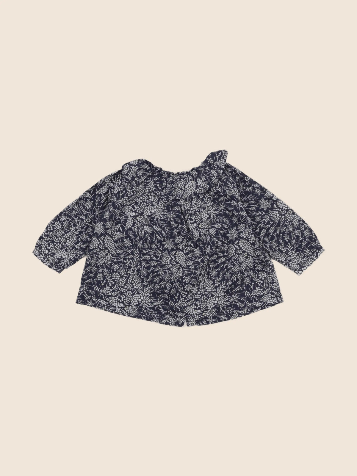 Jacadi - blouse bleu - 6 mois