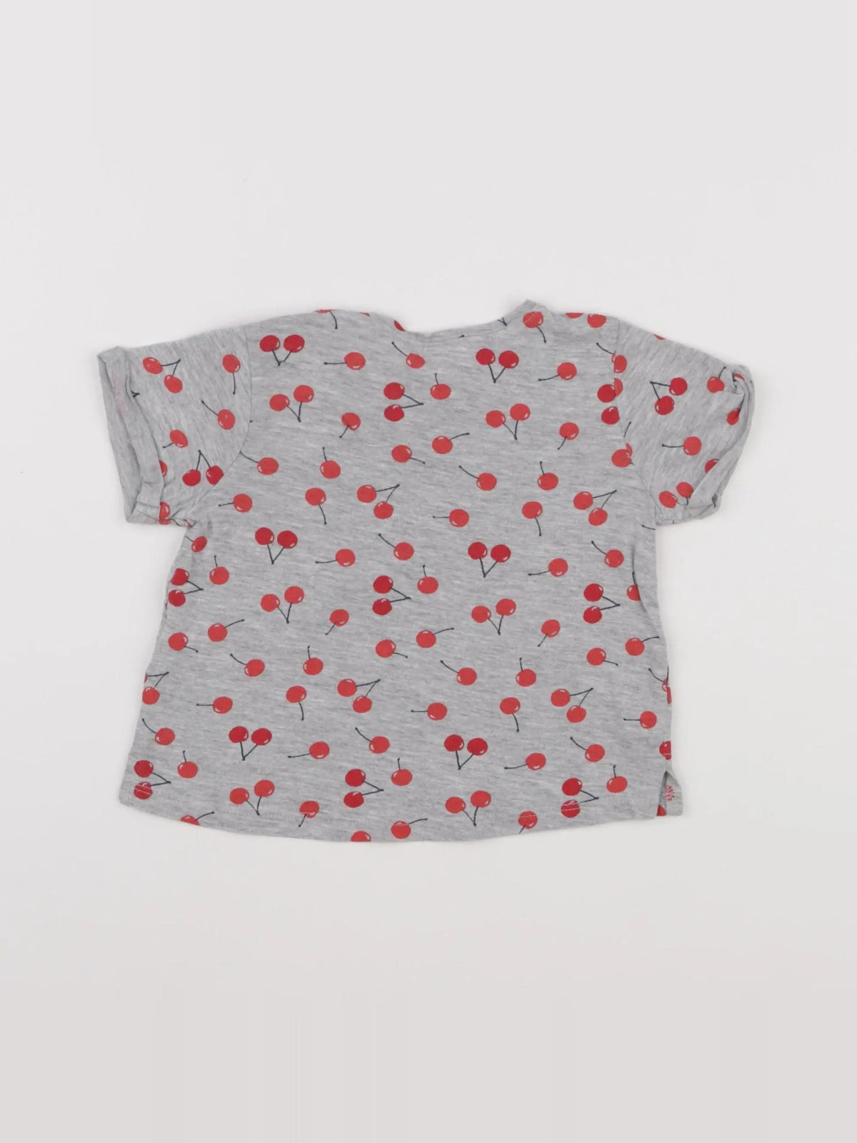 H&M - tee-shirt gris - 3/6 mois