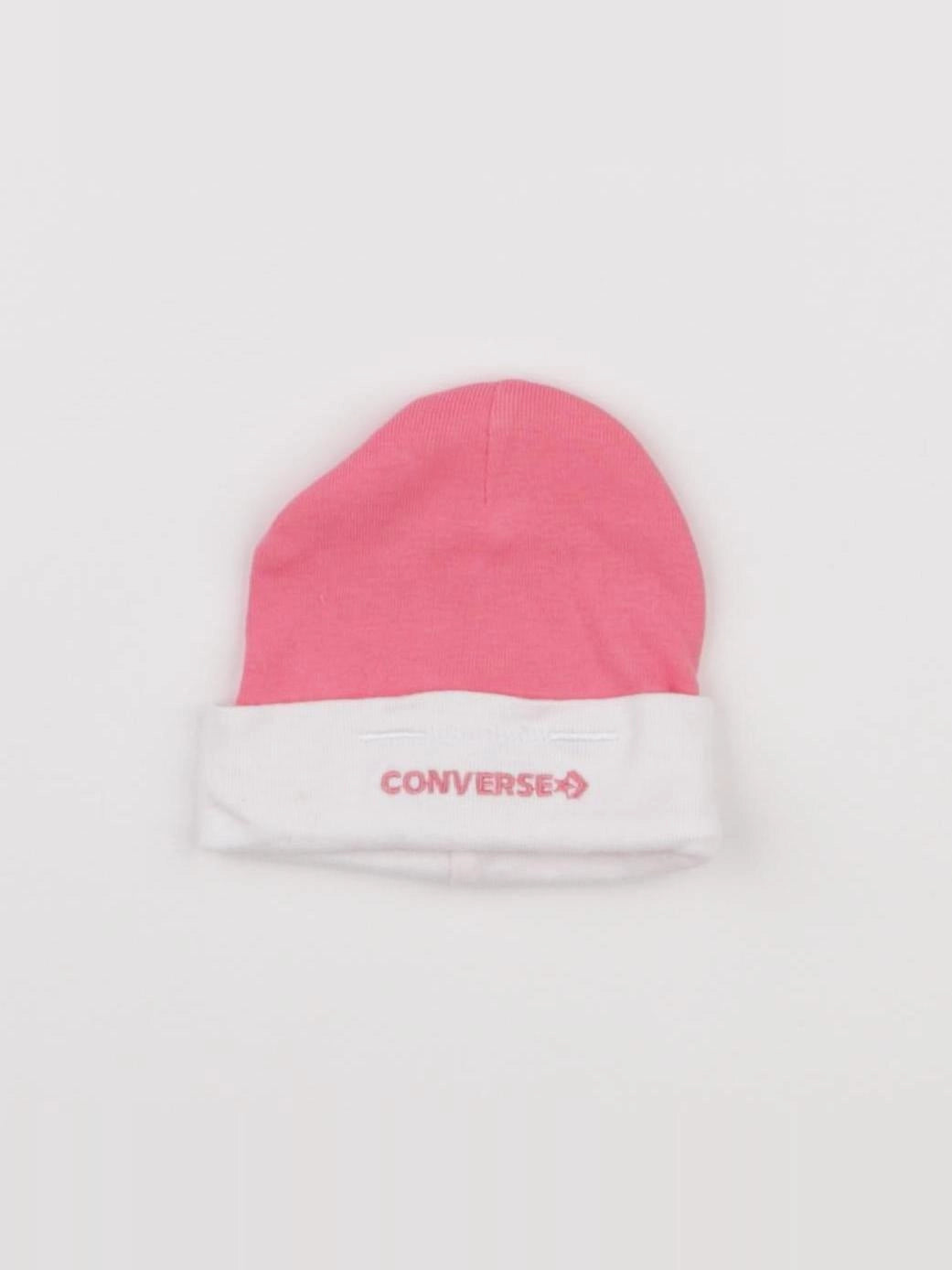 Converse - bonnet rose - 0/6 mois