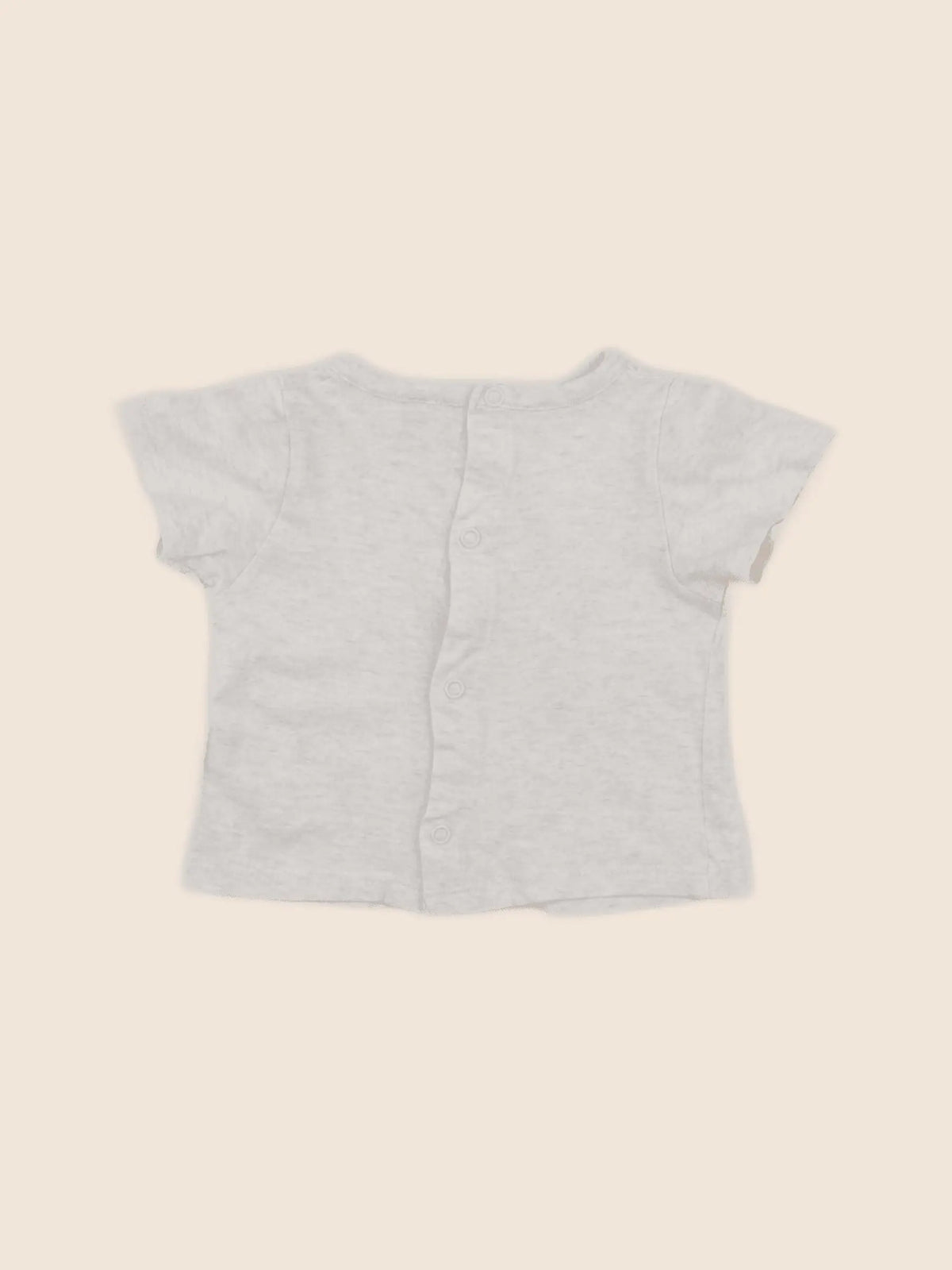 Tape à l'oeil - tee-shirt gris - 3 mois