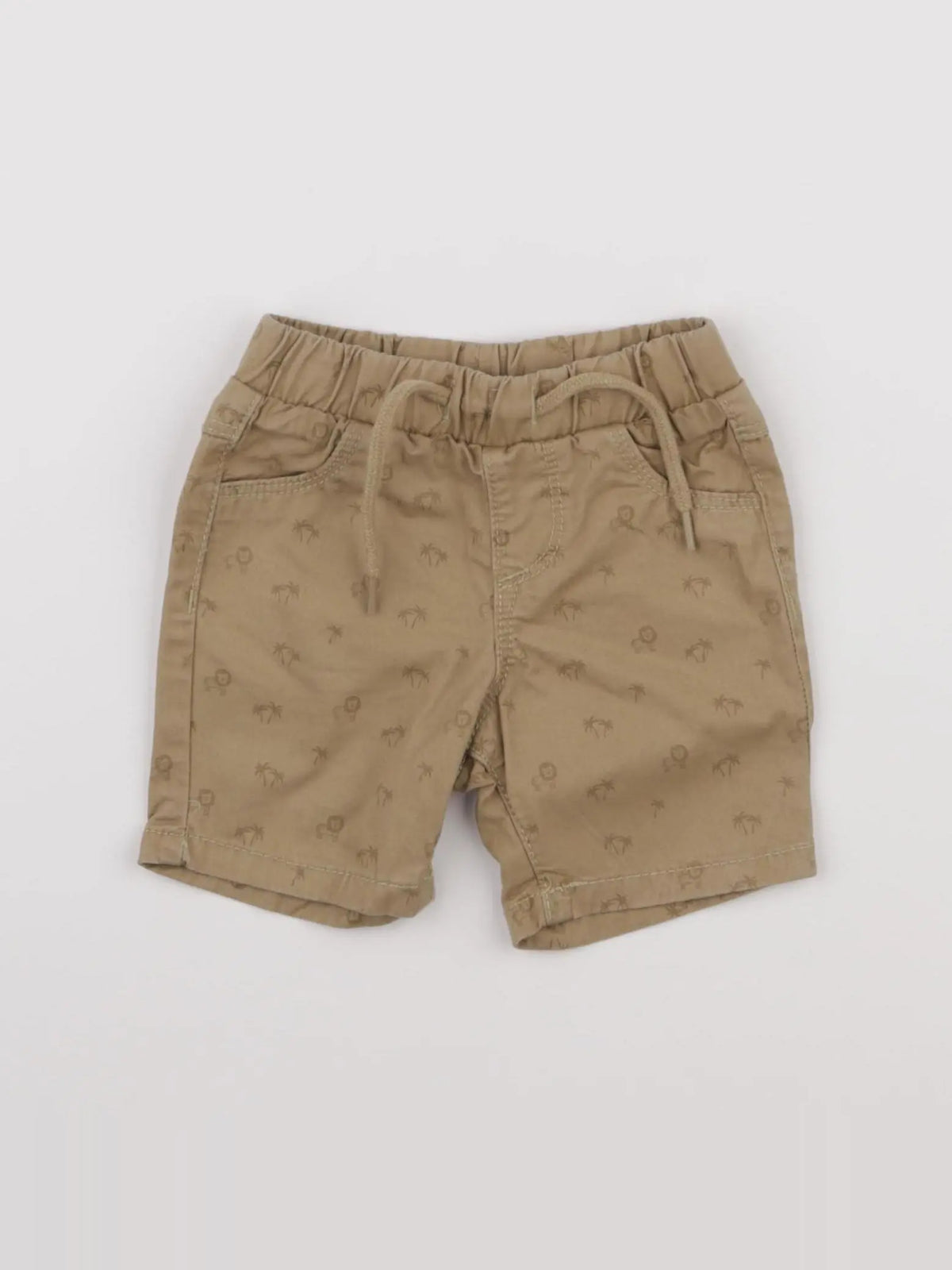 Tape à l'oeil - short marron - 6 mois