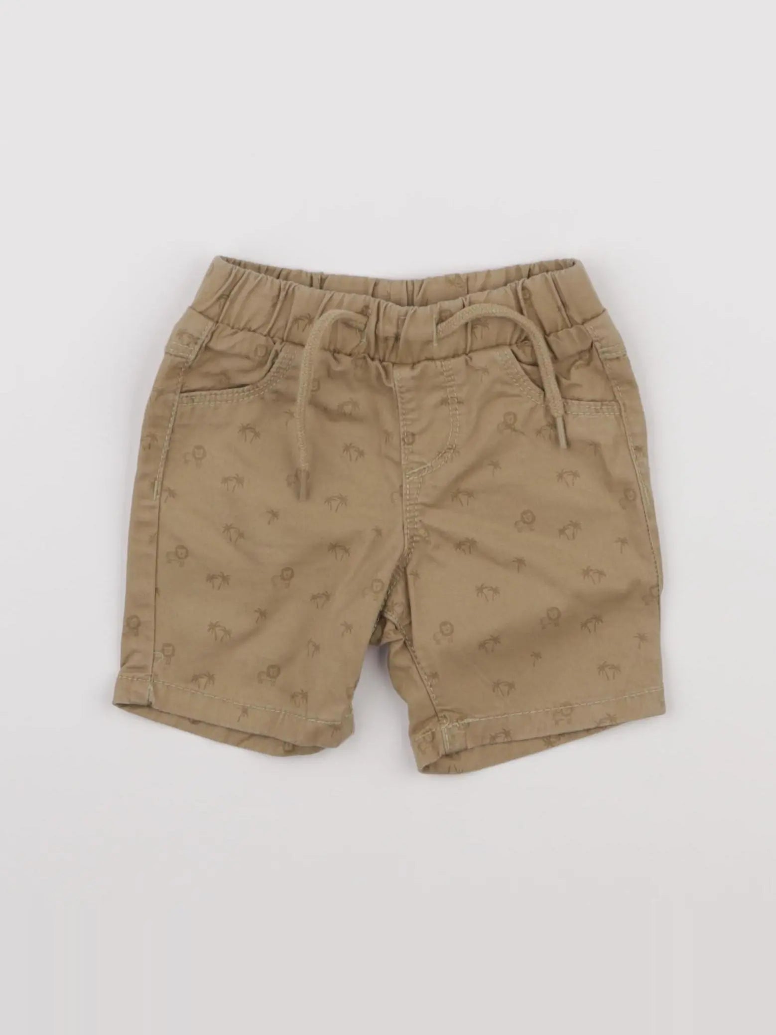 Tape à l'oeil - short marron - 6 mois