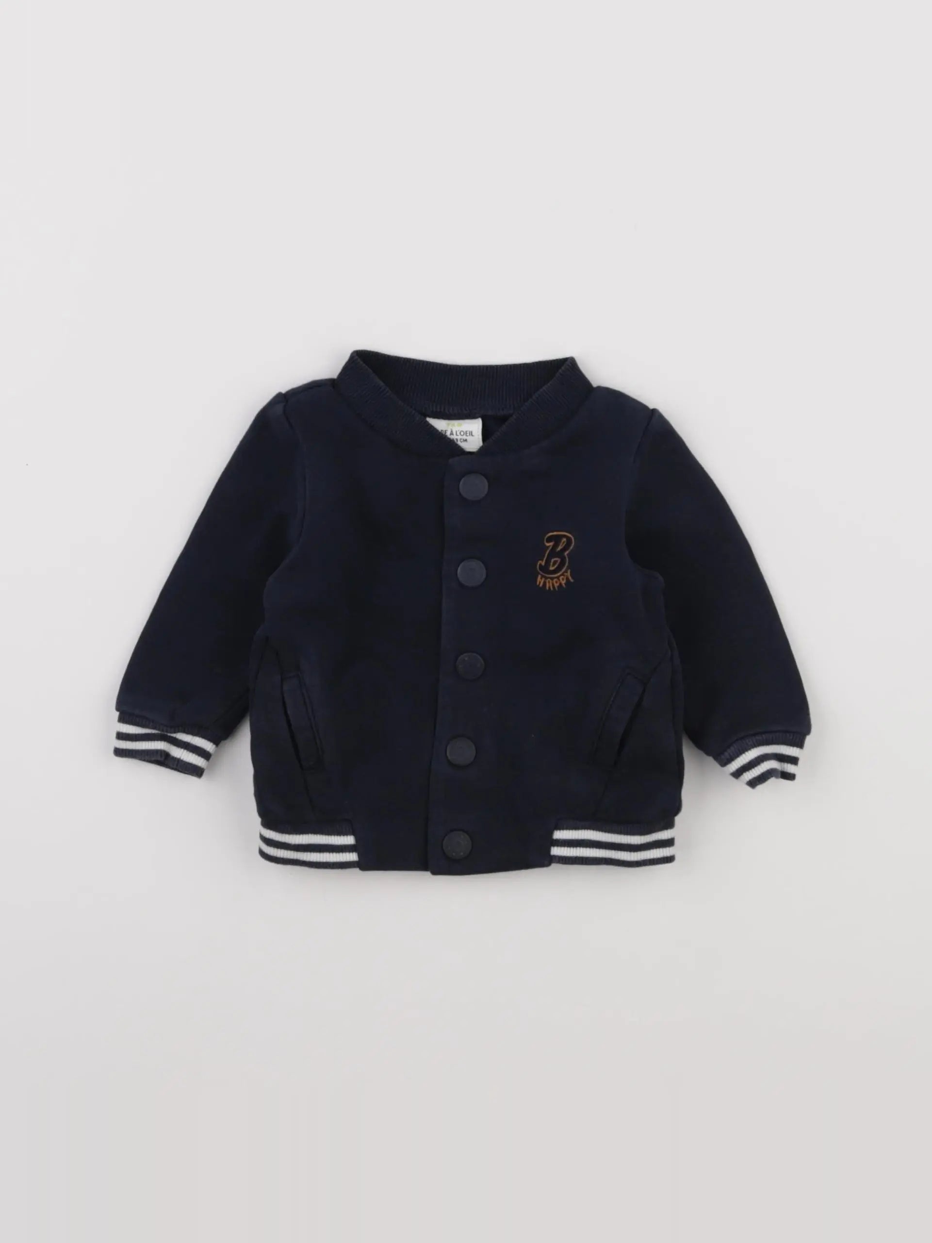 Tape à l'oeil - veste bleu - 3 mois