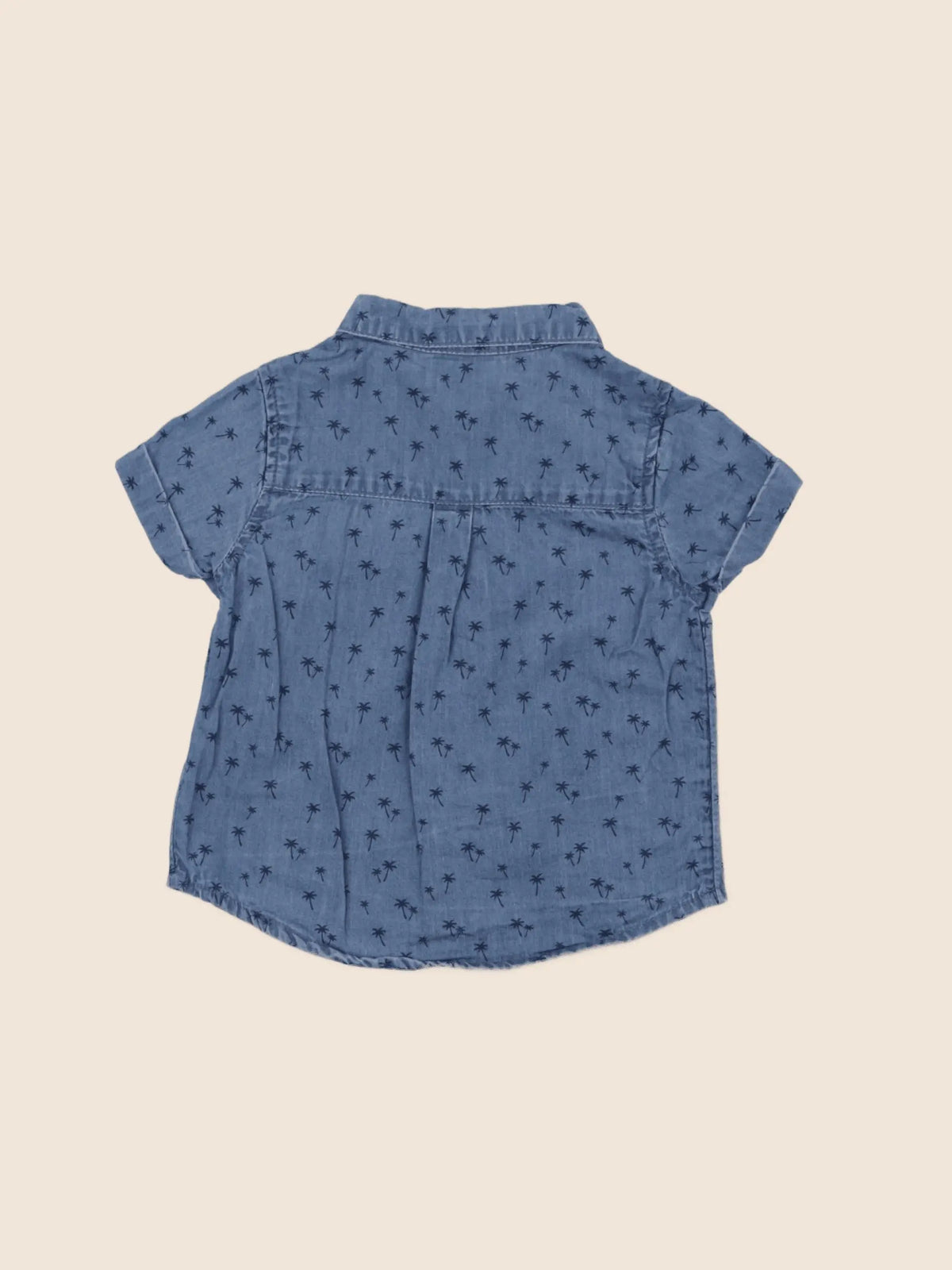 Tape à l'oeil - chemise bleu - 6 mois