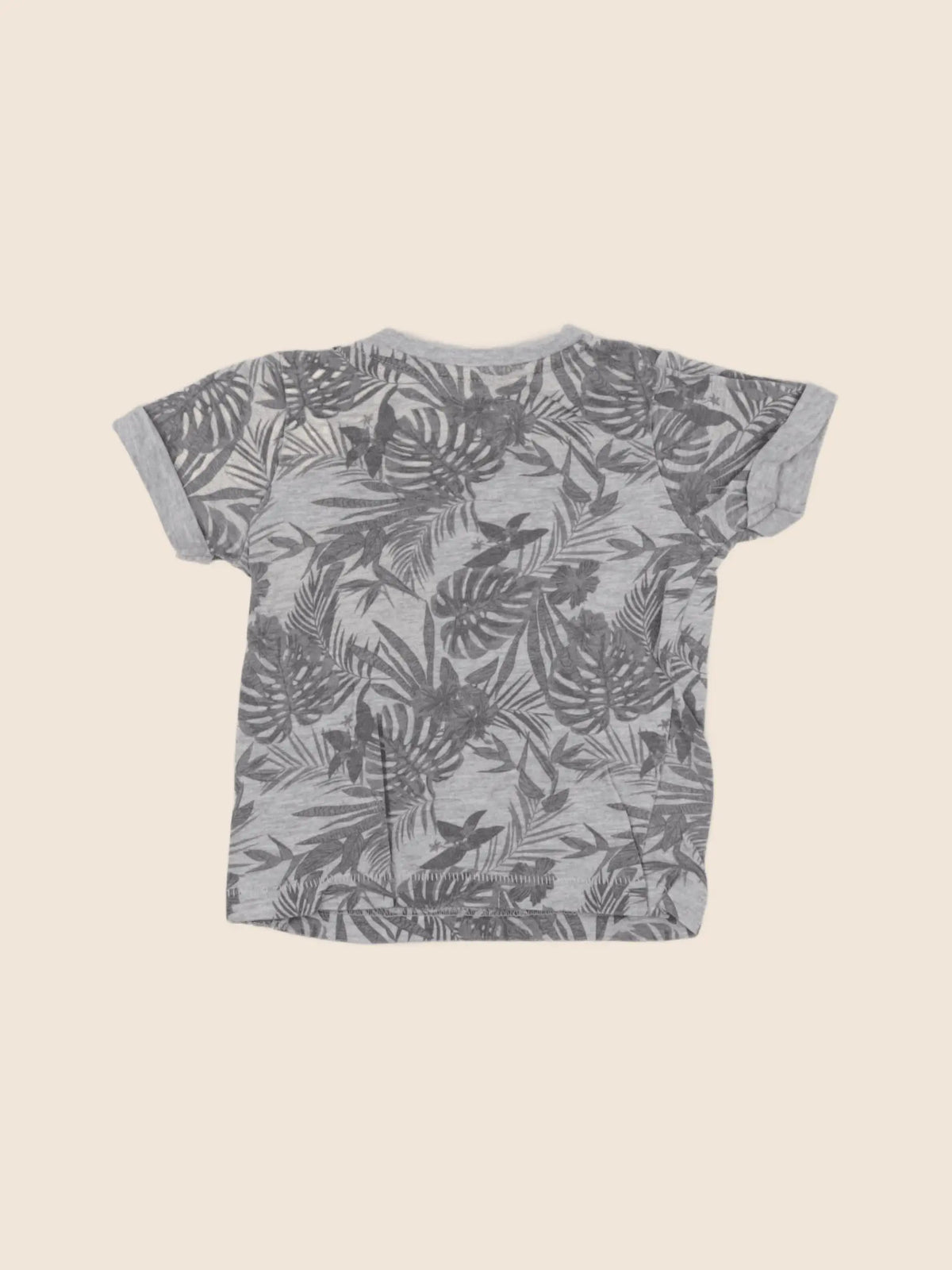 Vertbaudet - tee-shirt gris - 6 mois