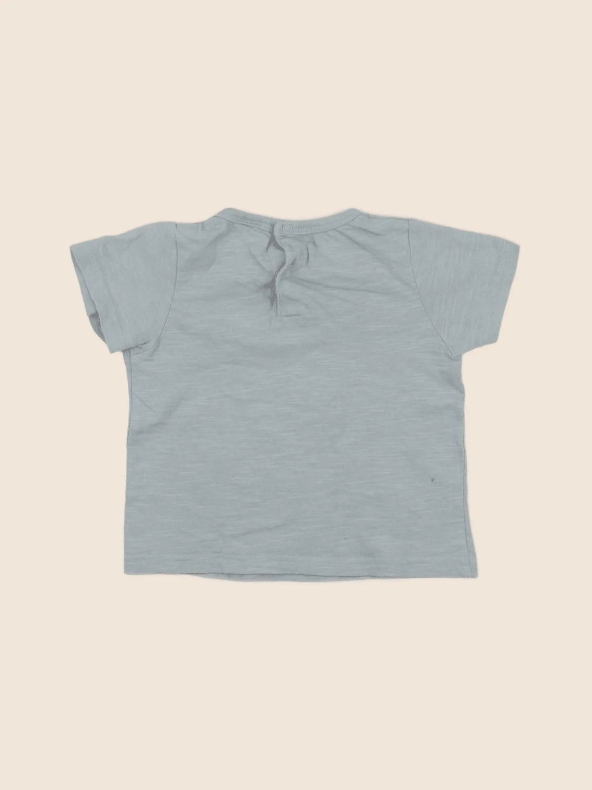 Tape à l'oeil - tee-shirt bleu - 6 mois