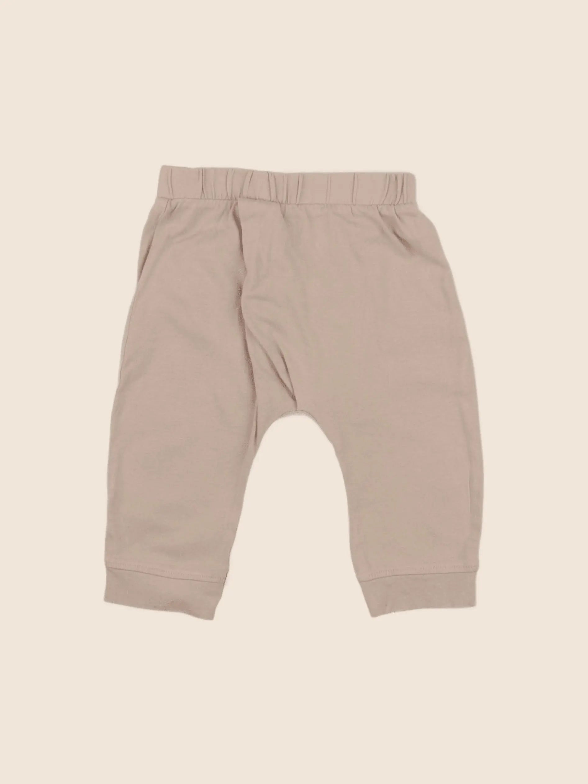 Vertbaudet - sarouel beige - 12 mois