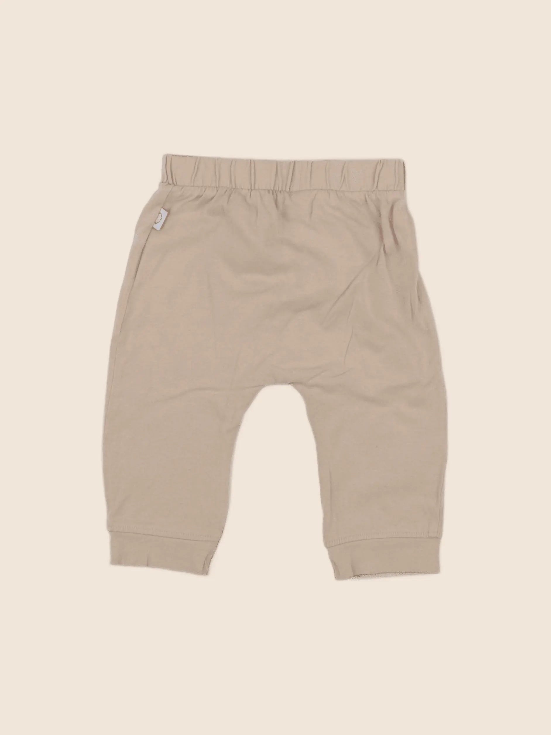 Vertbaudet - sarouel beige - 12 mois
