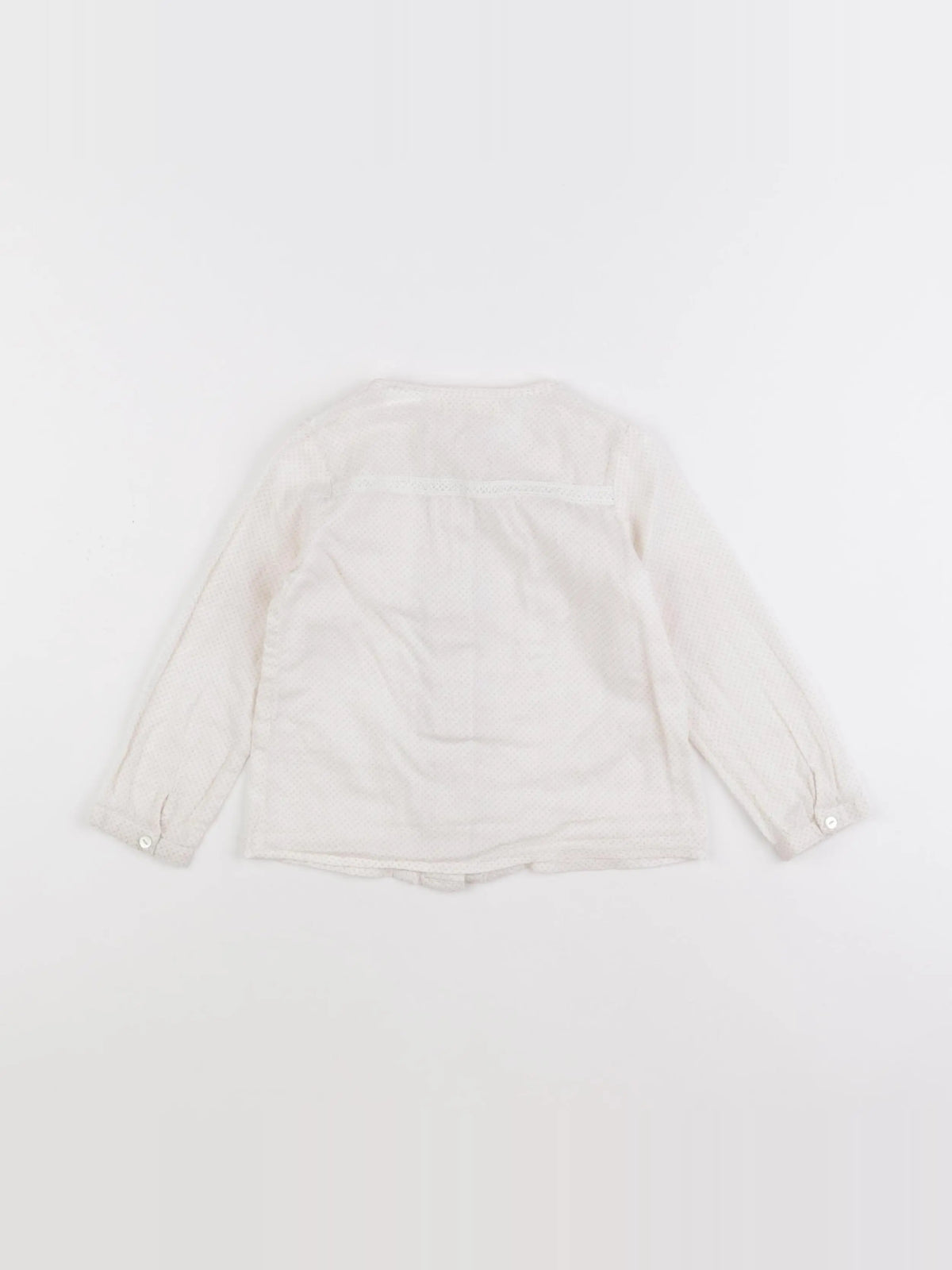 Zara - blouse blanc - 24/36 mois
