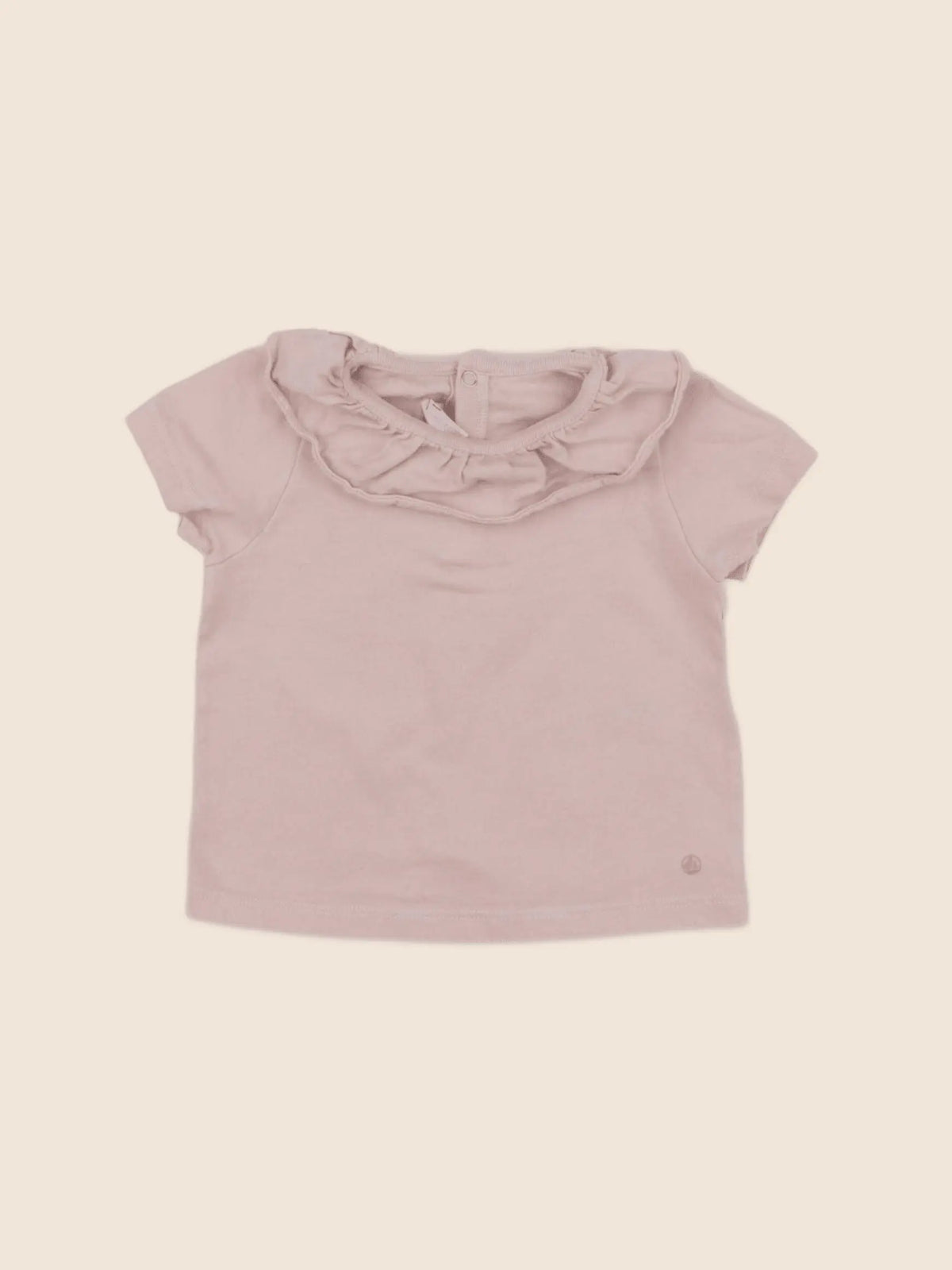 Petit Bateau - tee-shirt rose - 6 mois