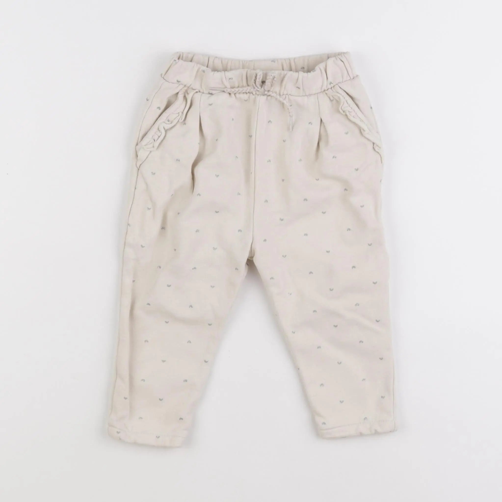 Vertbaudet - jogging beige - 24 mois