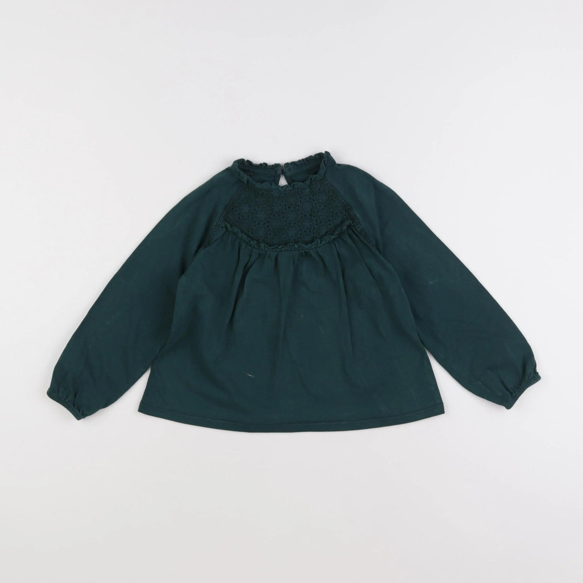Vertbaudet - tee-shirt vert - 5 ans