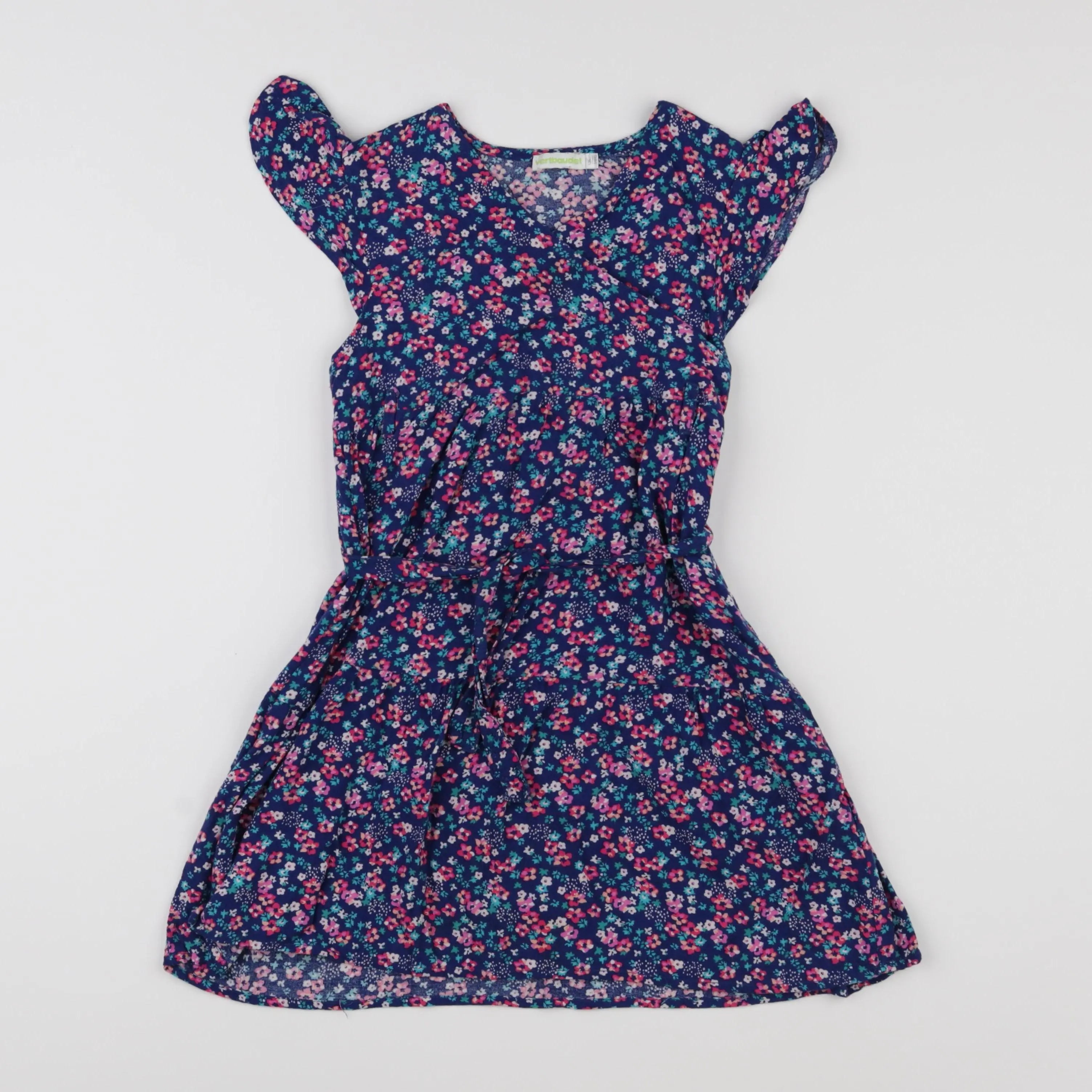 Vertbaudet - robe multicolore - 8 ans