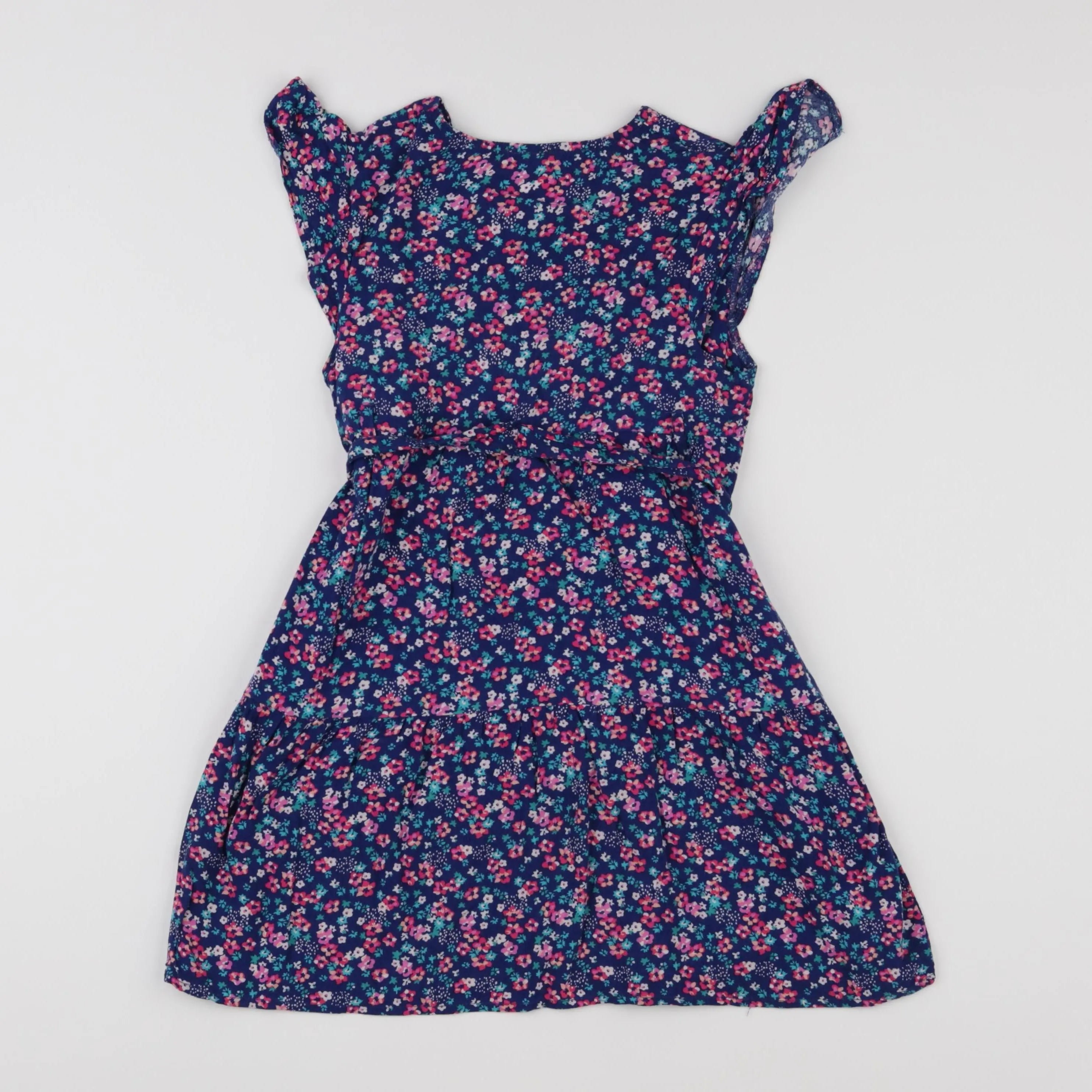 Vertbaudet - robe multicolore - 8 ans
