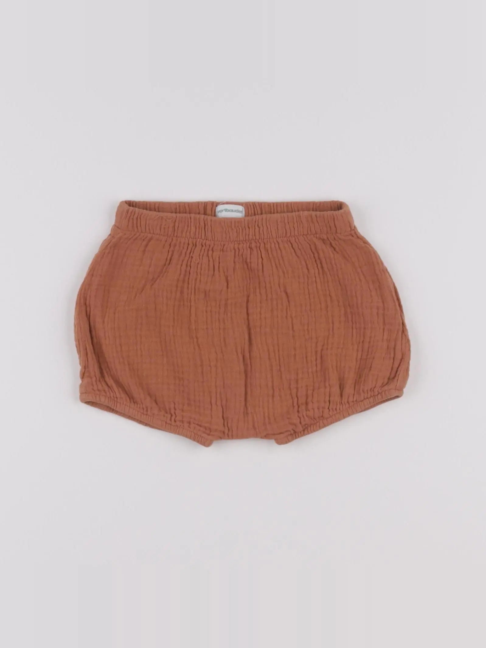 Vertbaudet - bloomer marron - 12 mois