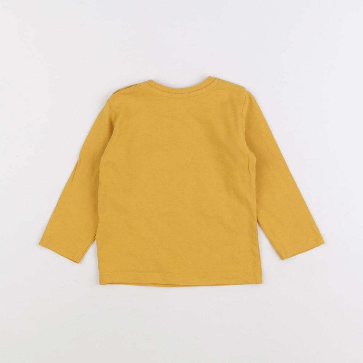 Vertbaudet - tee-shirt jaune - 6 mois