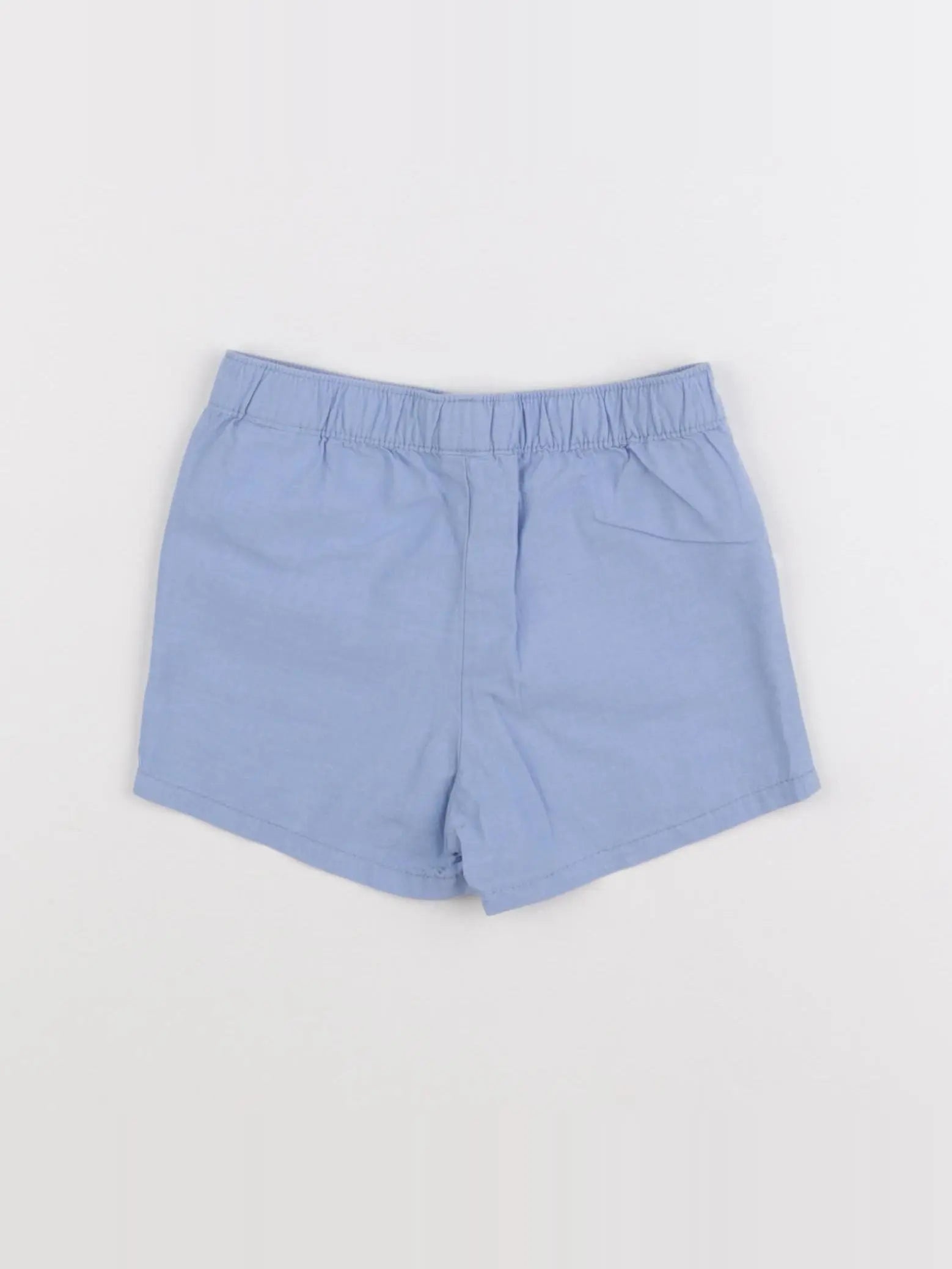 H&M - short bleu - 3/6 mois