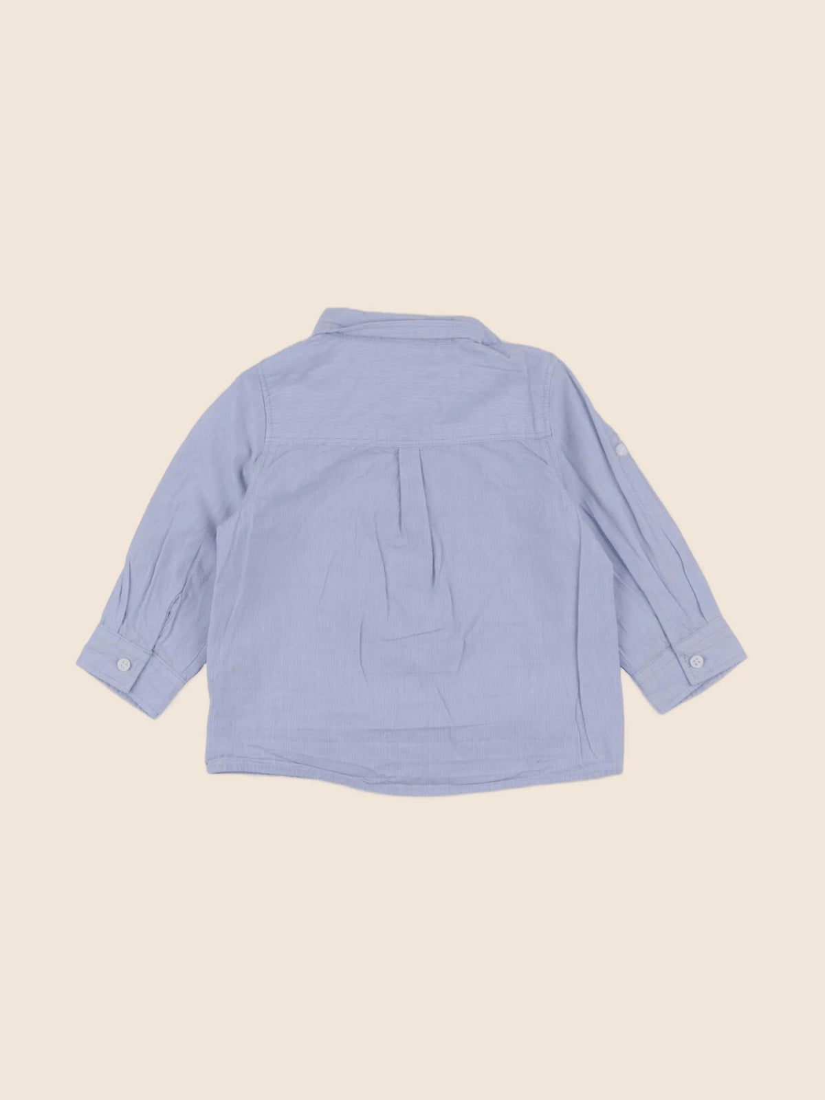 Tape à l'oeil - chemise bleu - 12 mois