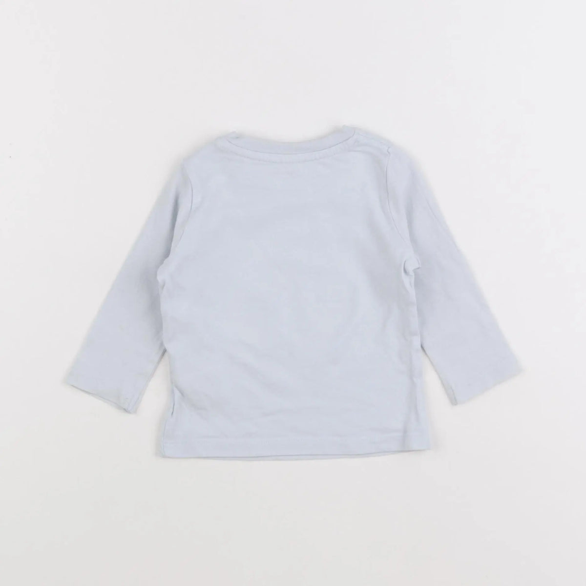 Vertbaudet - tee-shirt bleu - 6 mois