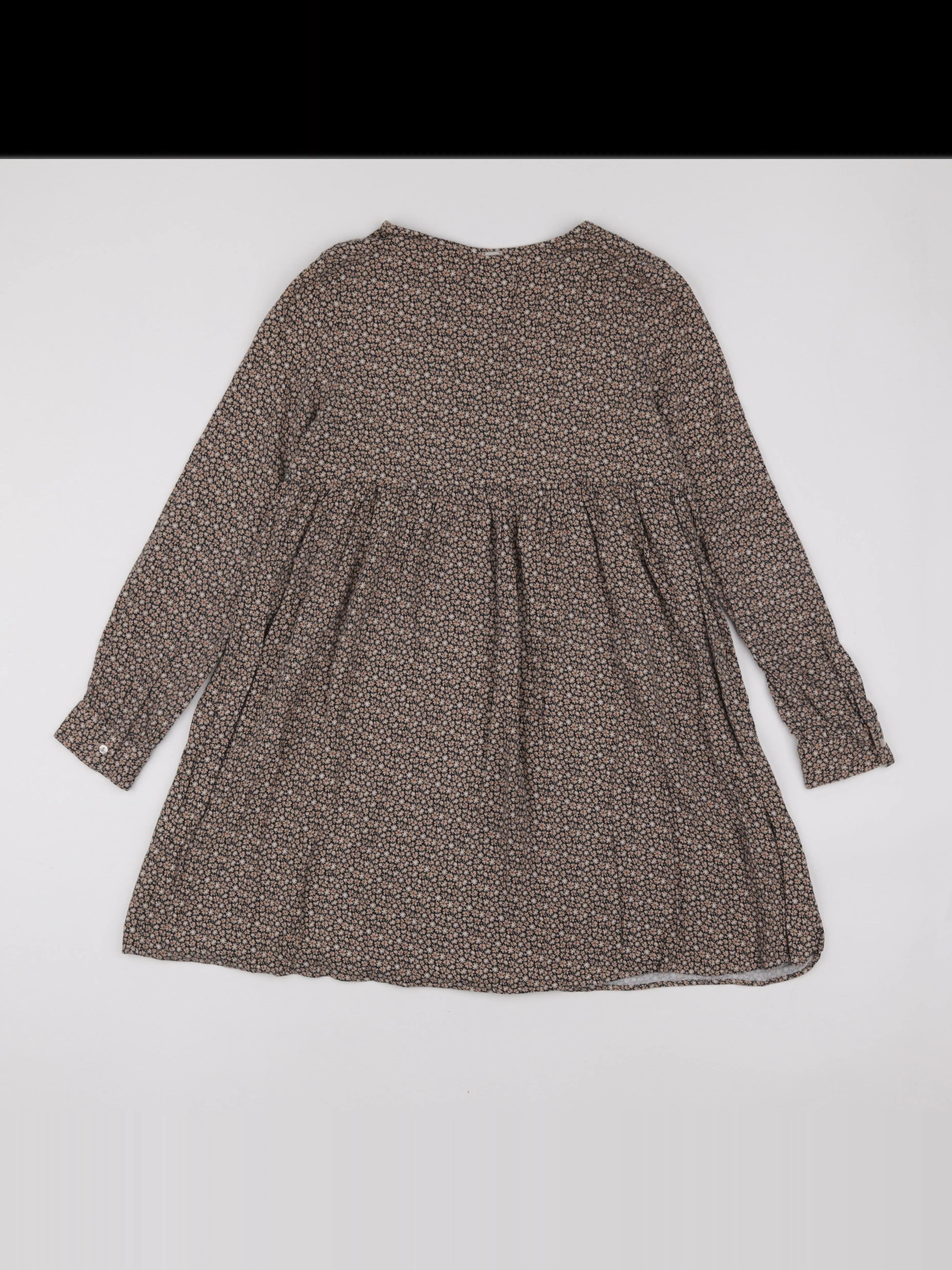 IKKS - robe bleu, marron - 12 ans