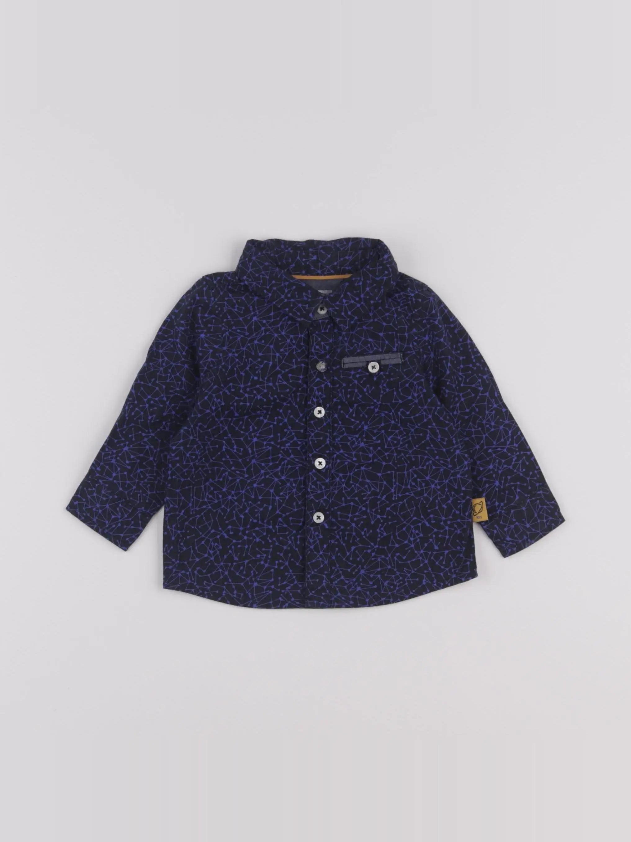 IKKS - chemise bleu - 3 mois