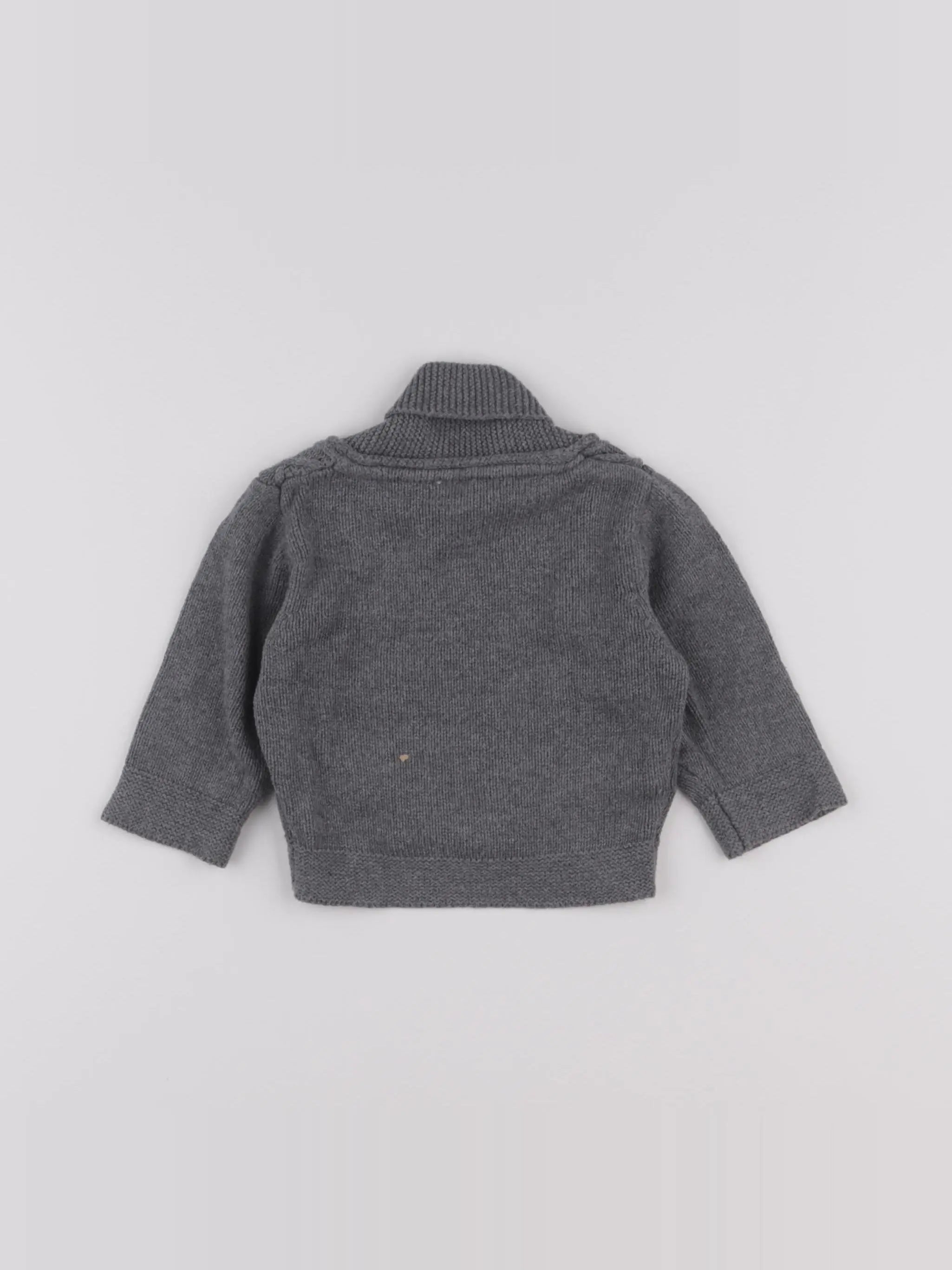 Tape à l'oeil - gilet gris - 3 mois