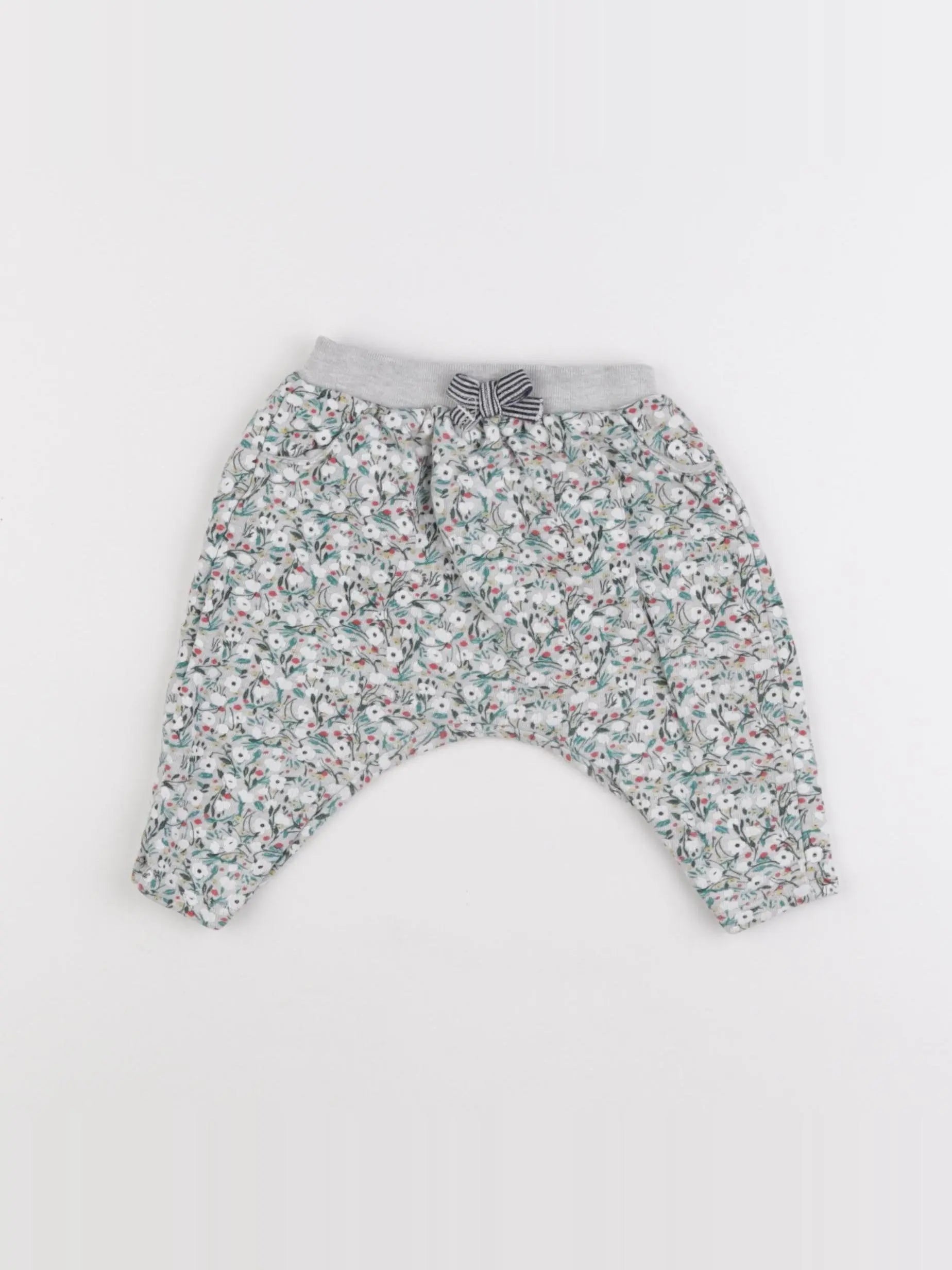 Petit Bateau - jogging gris - 6 mois