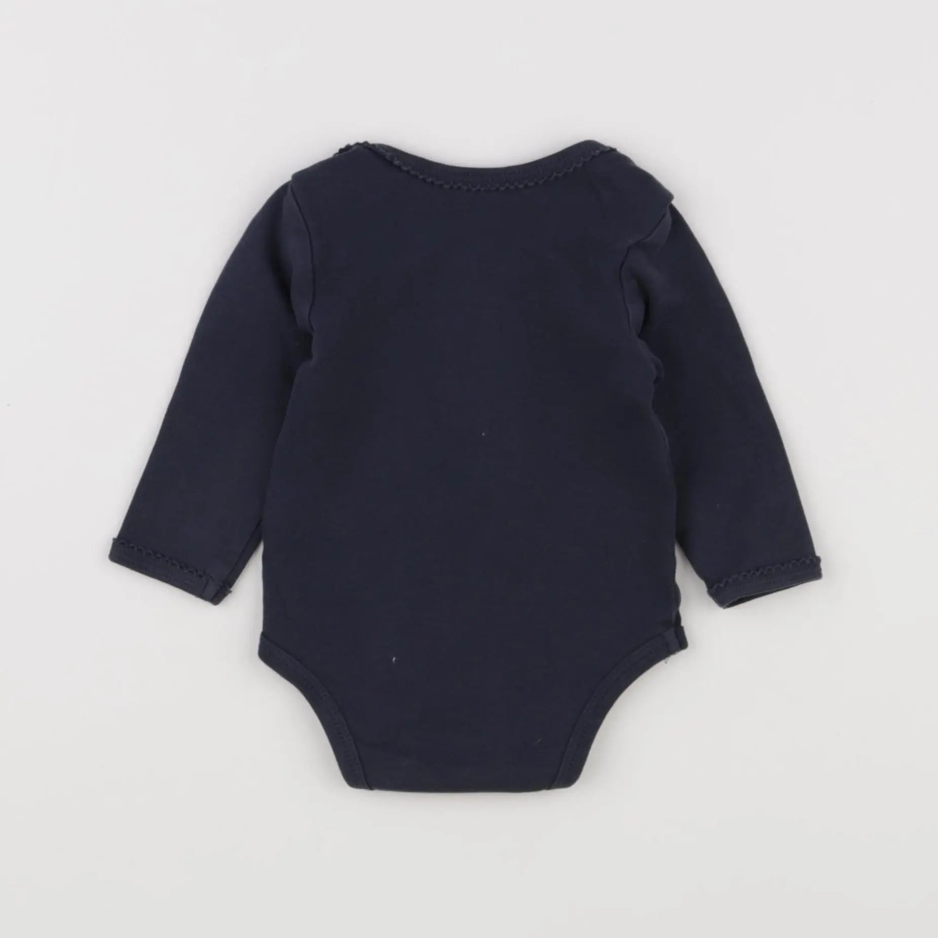 Vertbaudet - body bleu - 6 mois