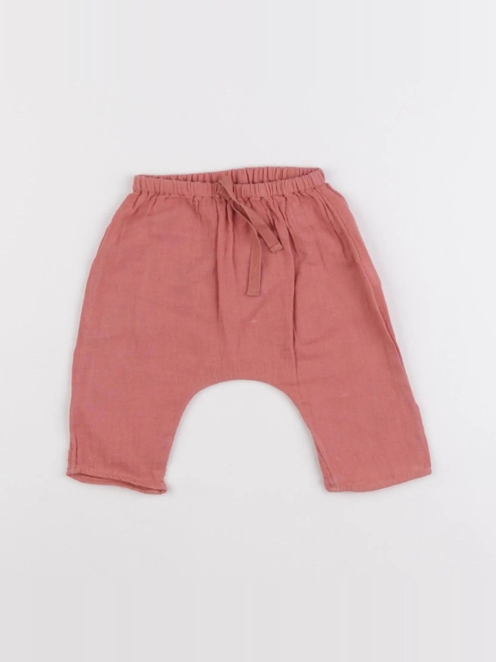 Petit Bateau - pantalon rose - 3 mois