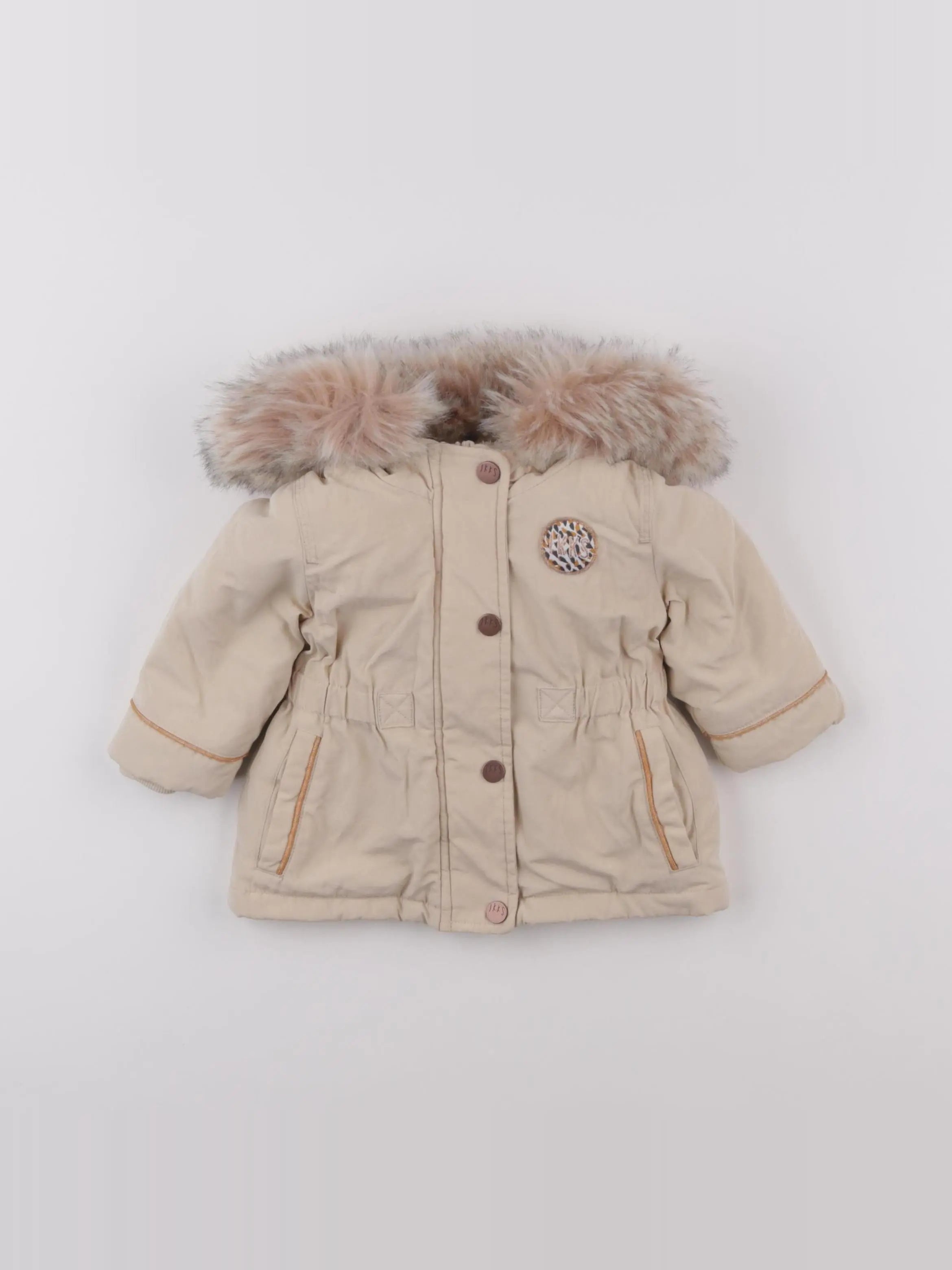 IKKS - parka beige - 6 mois