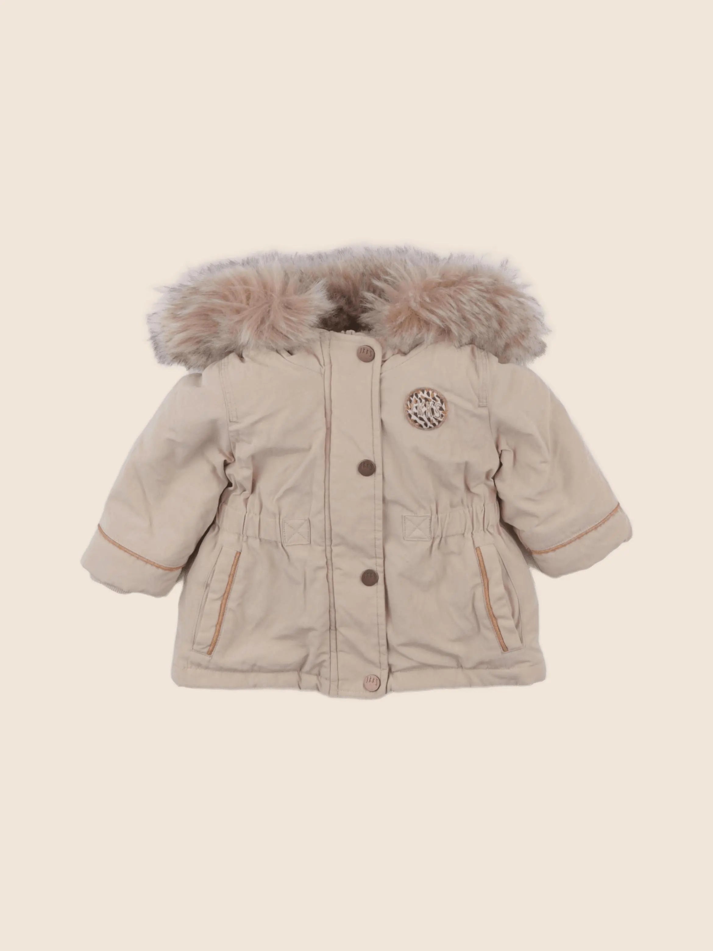 IKKS - parka beige - 6 mois
