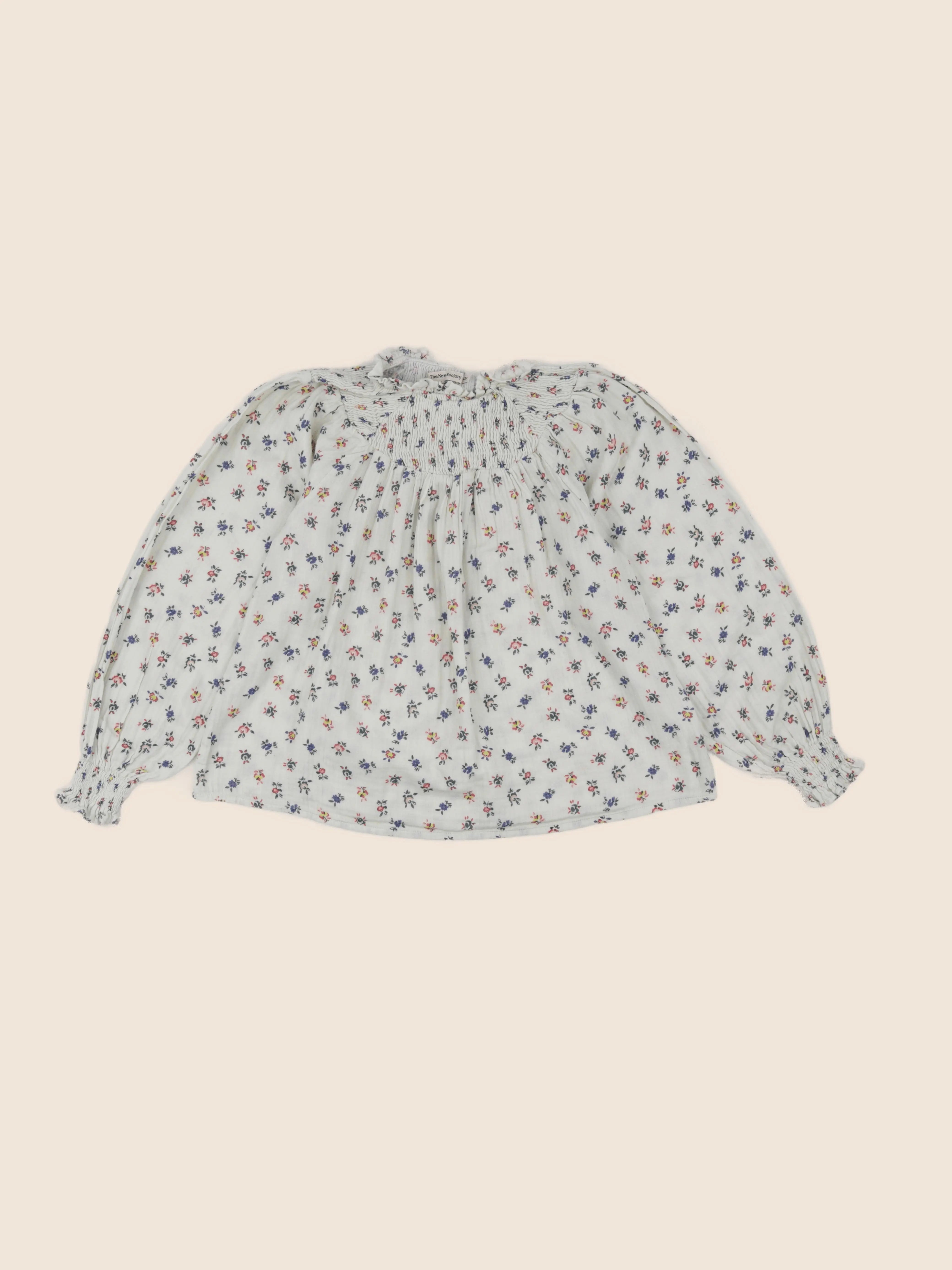 The new society - blouse beige - 12 ans
