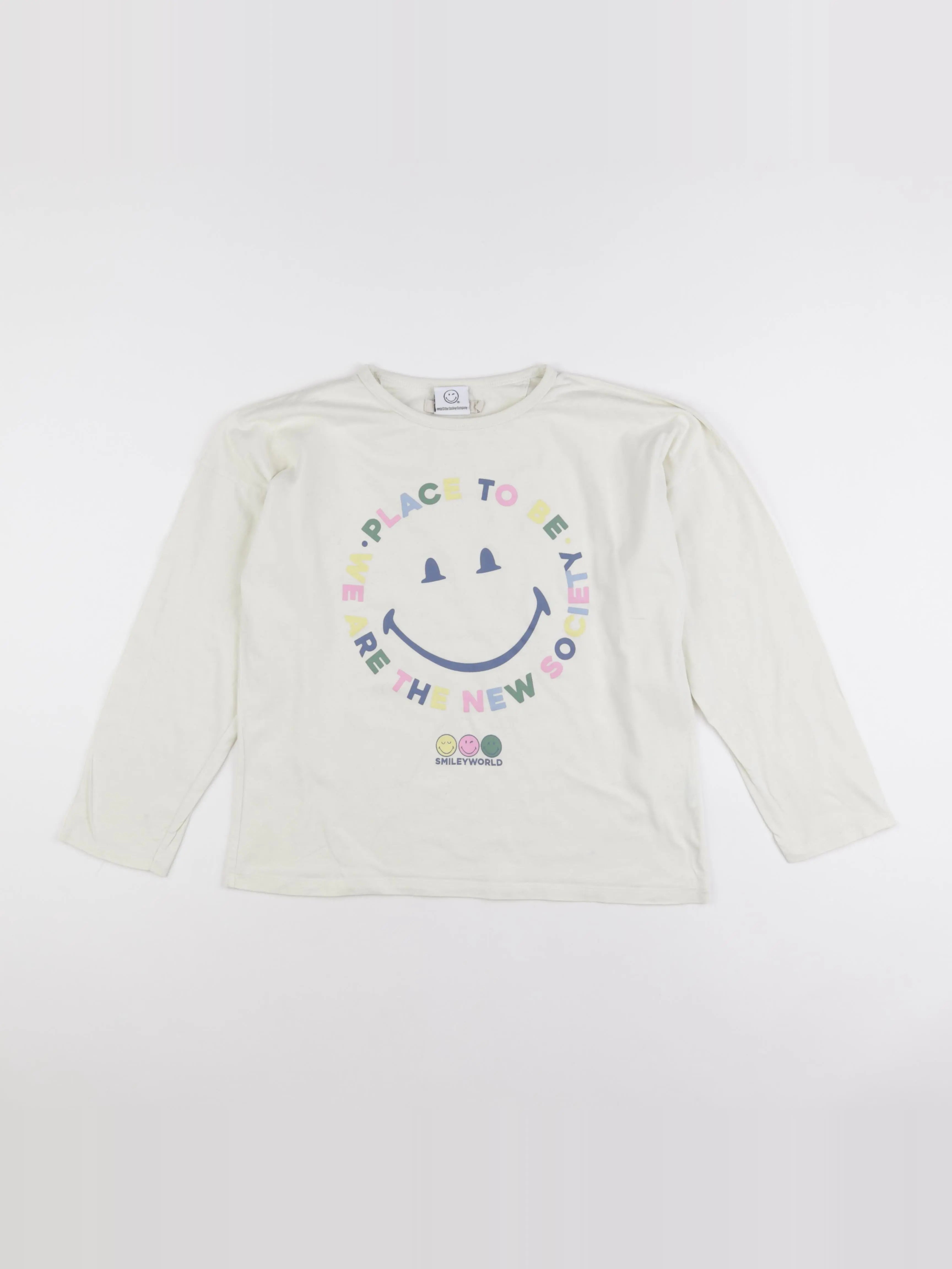 The new society - tee-shirt blanc - 12 ans