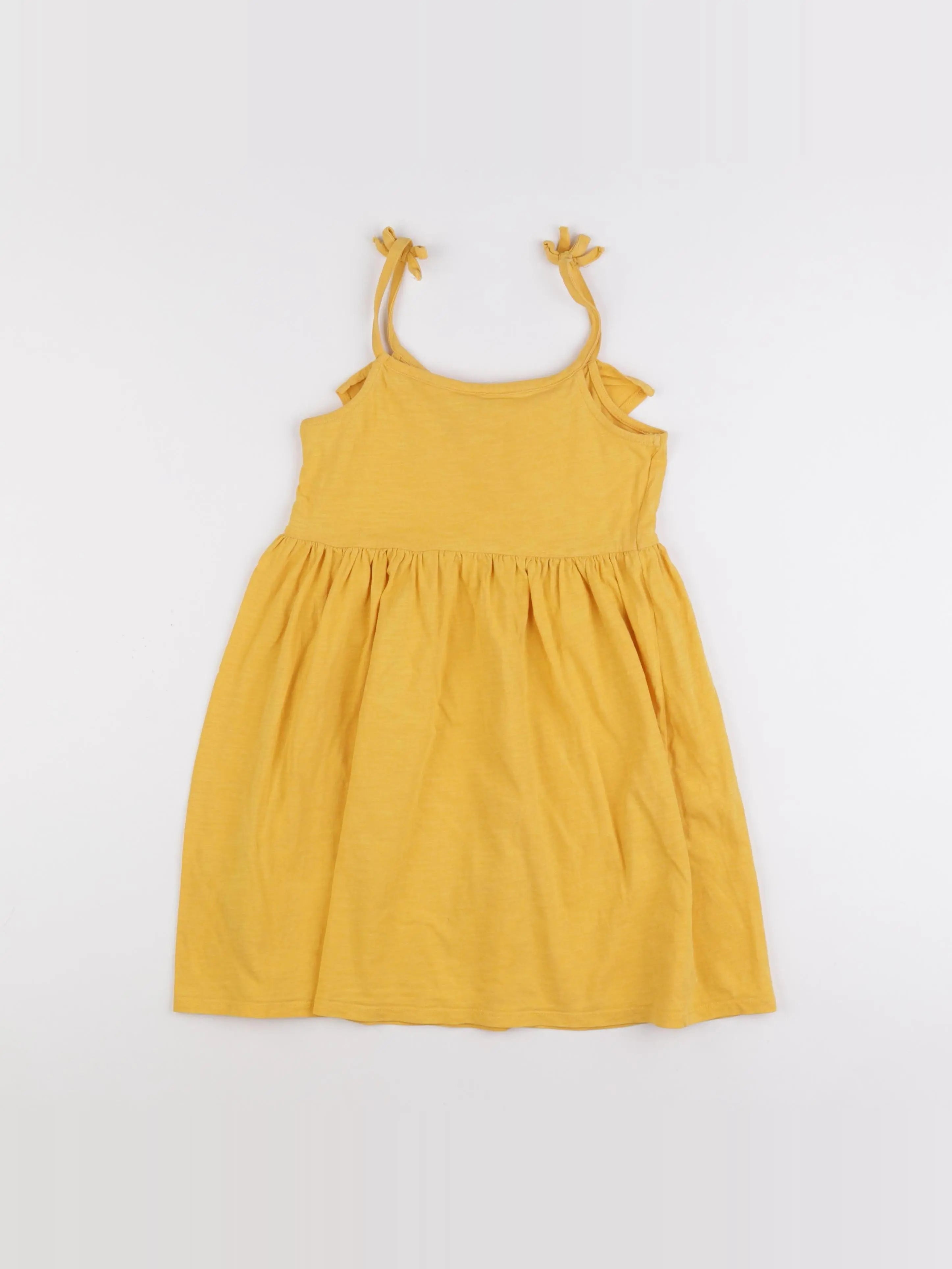 Vertbaudet - robe jaune - 8 ans