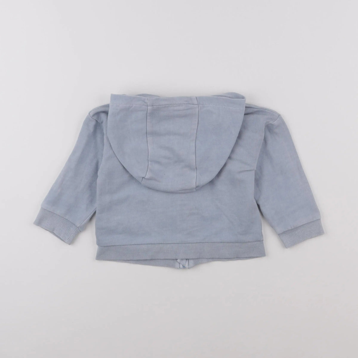 Vertbaudet - sweat bleu - 12 mois