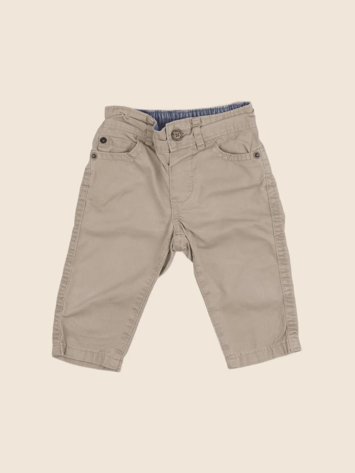 GAP - pantalon beige - 6/12 mois