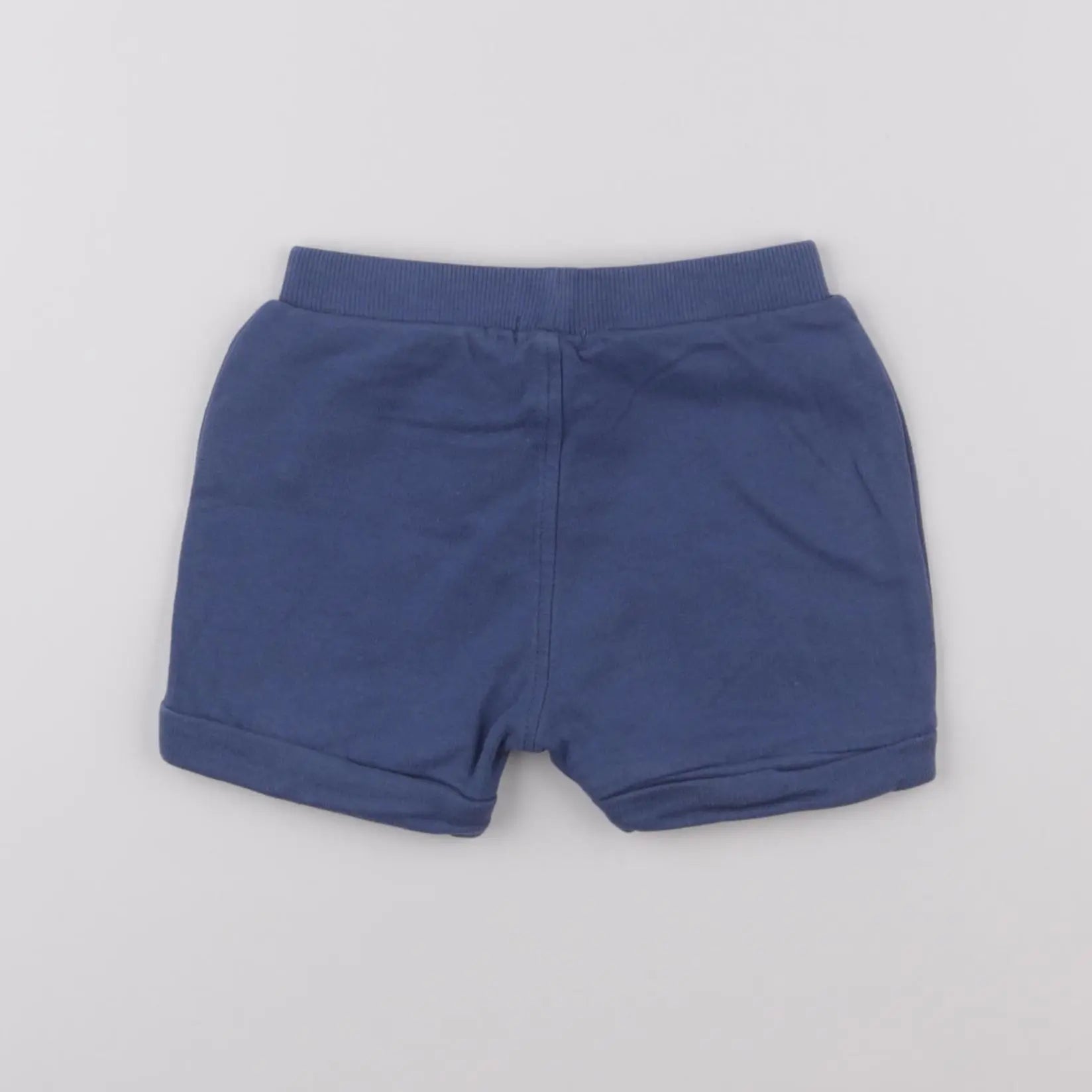Vertbaudet - short bleu - 9 mois