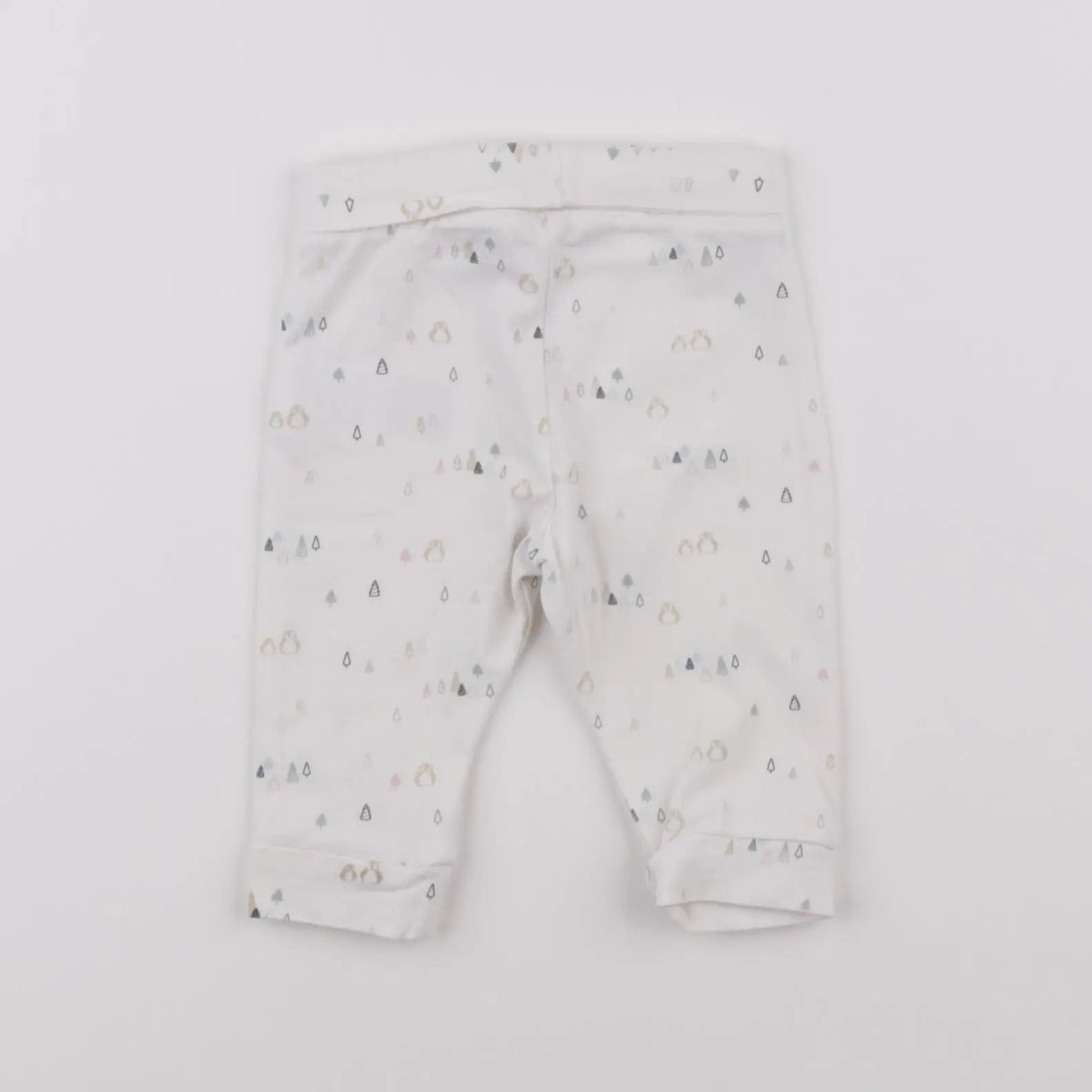 Vertbaudet - legging blanc - 3 mois